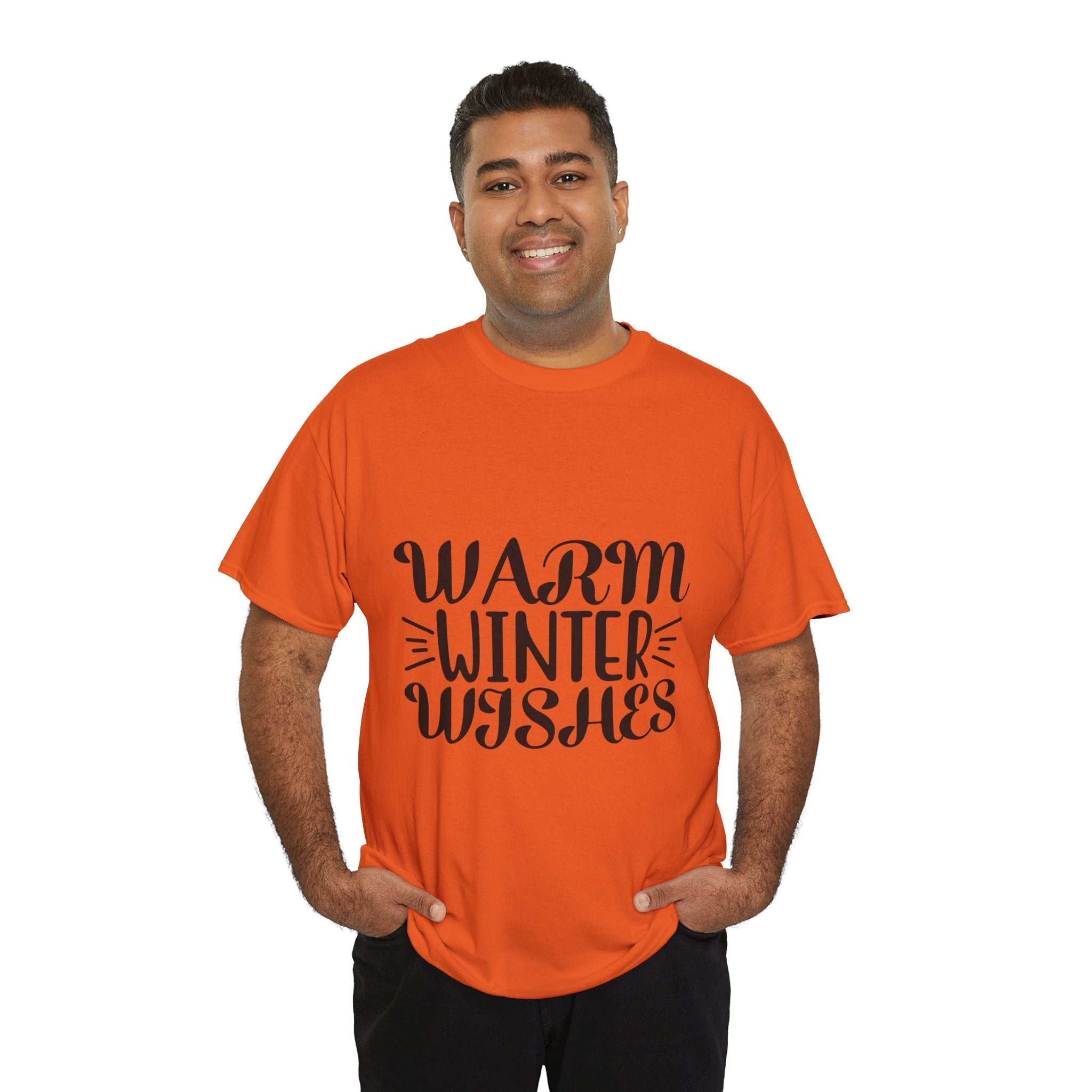 Warm Winter Wishes Unisex T-Shirt Printify