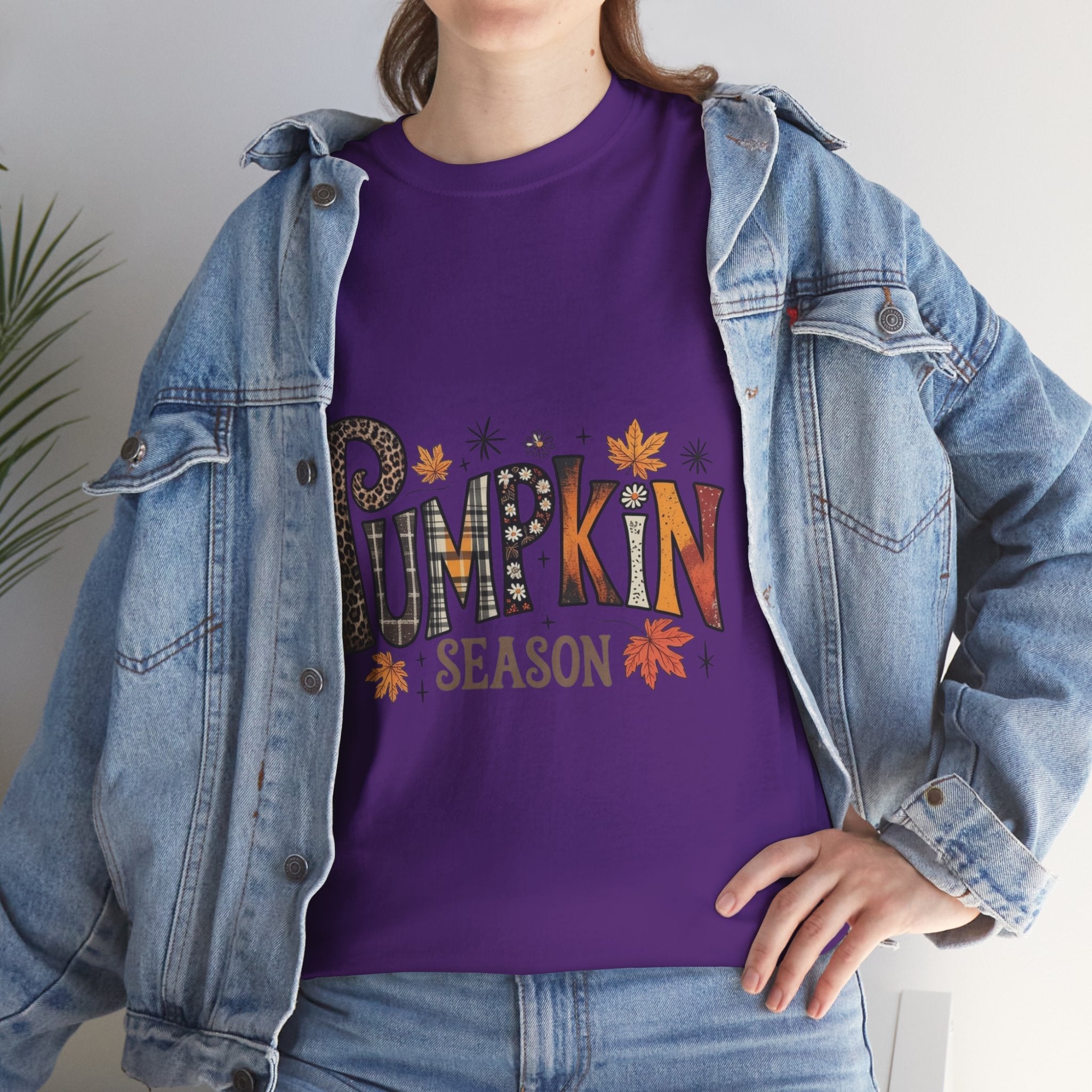 Pumpkin Season Fall T-Shirt Printify