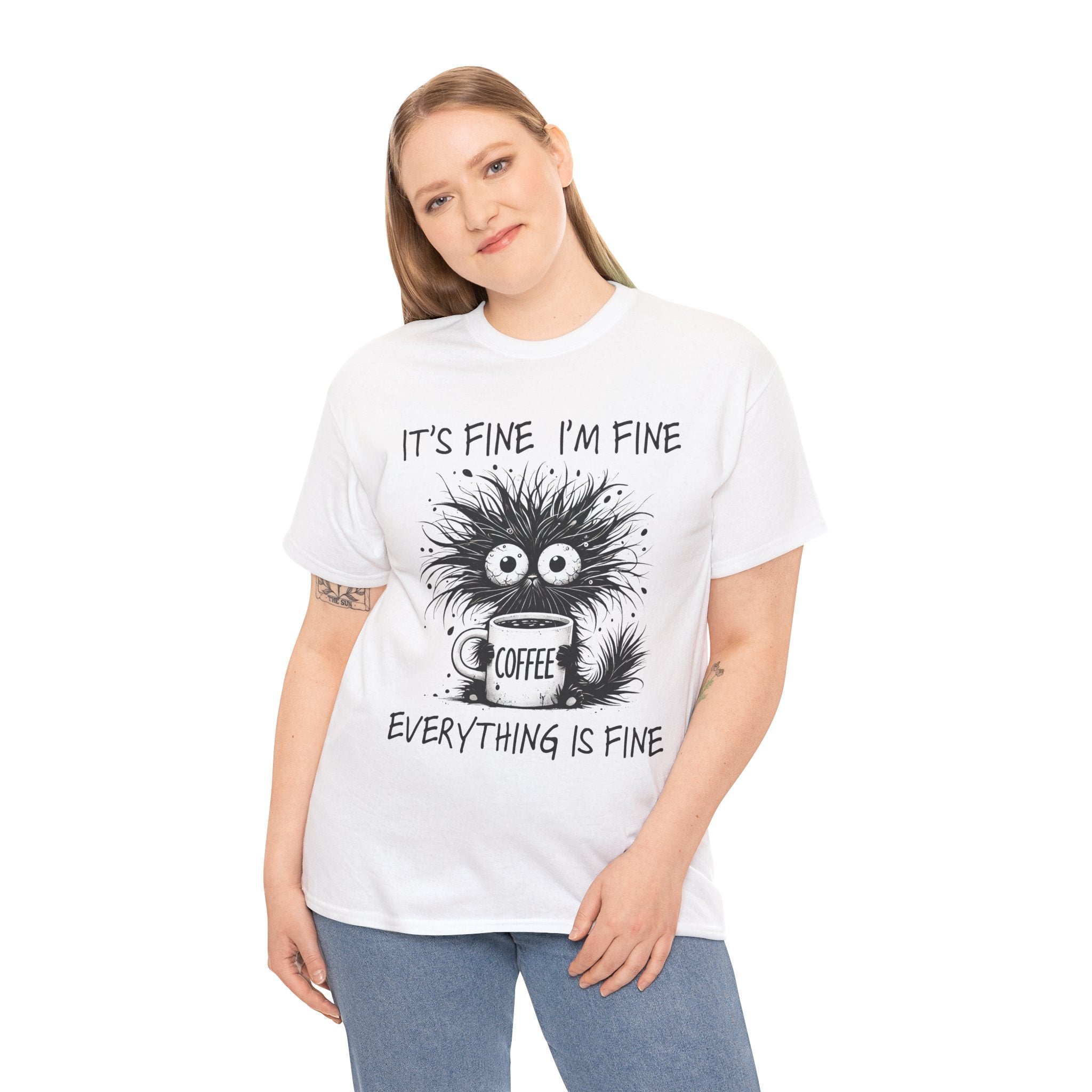 Sarcastic Funny Cat T- Shirt Printify