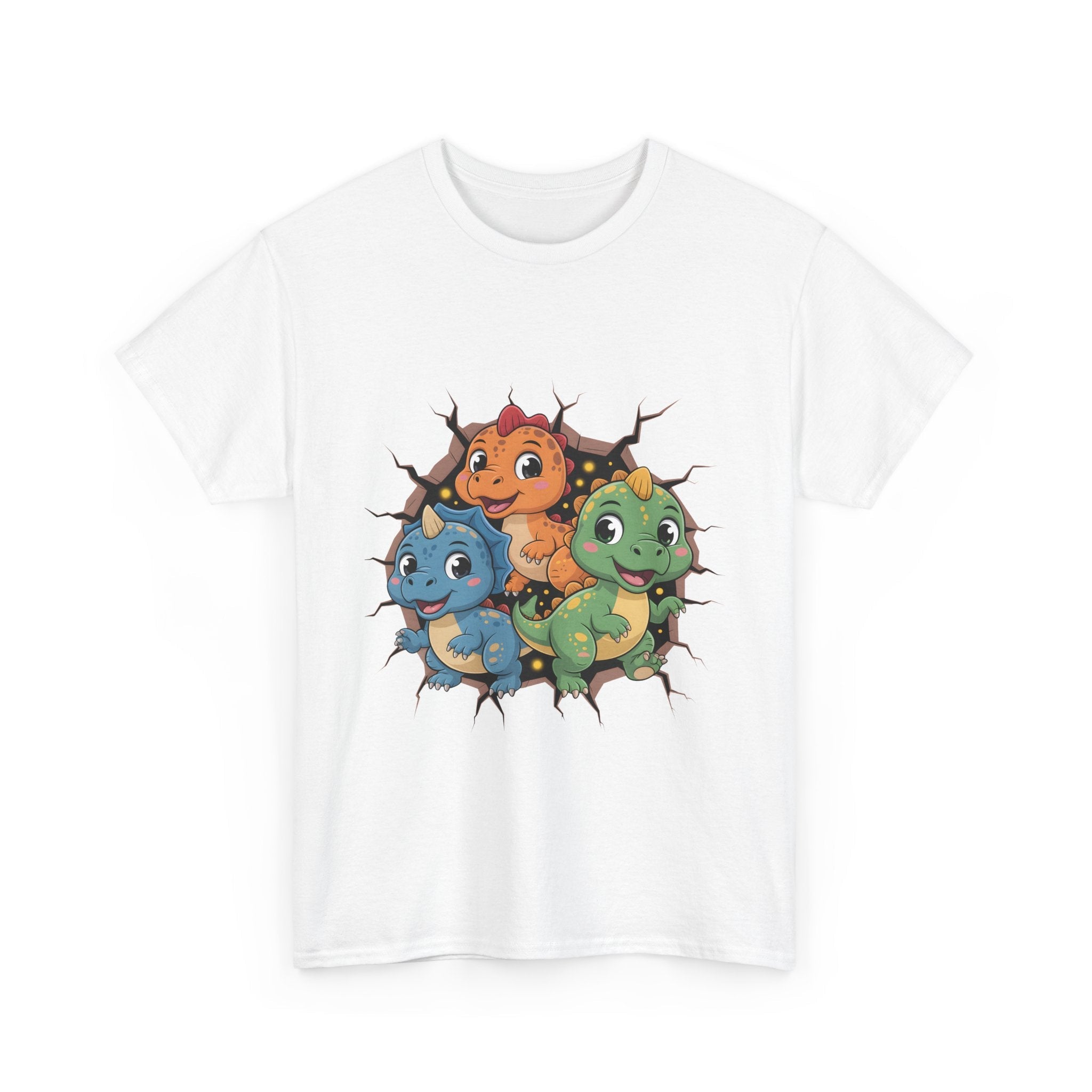 Cute Dinosaur Unisex Graphic T-Shirt Printify
