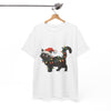 Festive Cat Christmas T-Shirt Printify