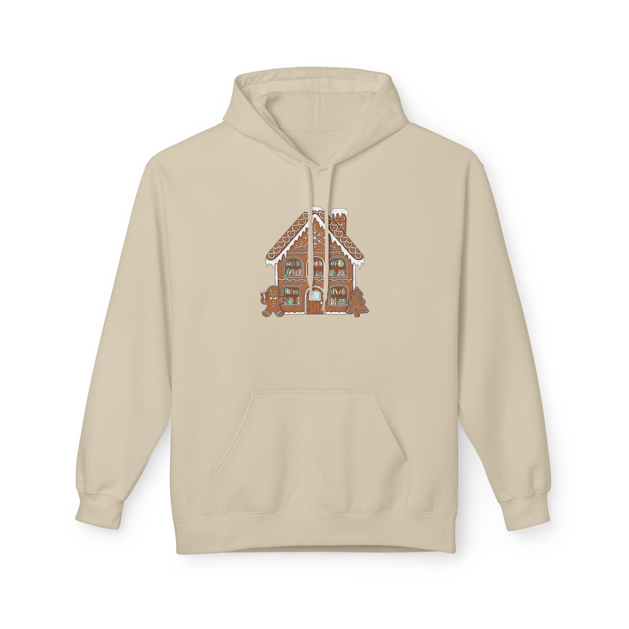 Gingerbread House Hoodie Printify