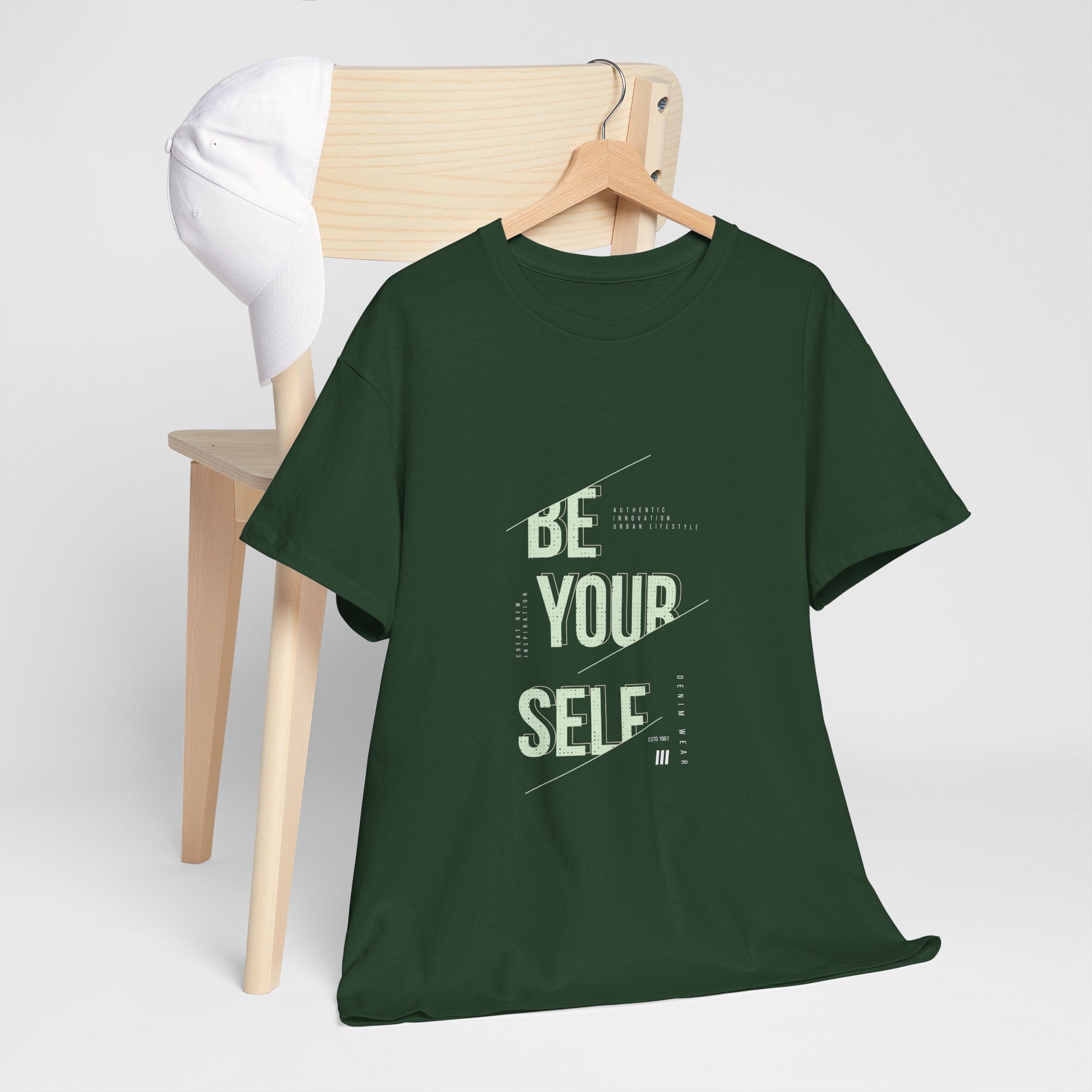 Be Your self  Slogan T-Shirt Printify