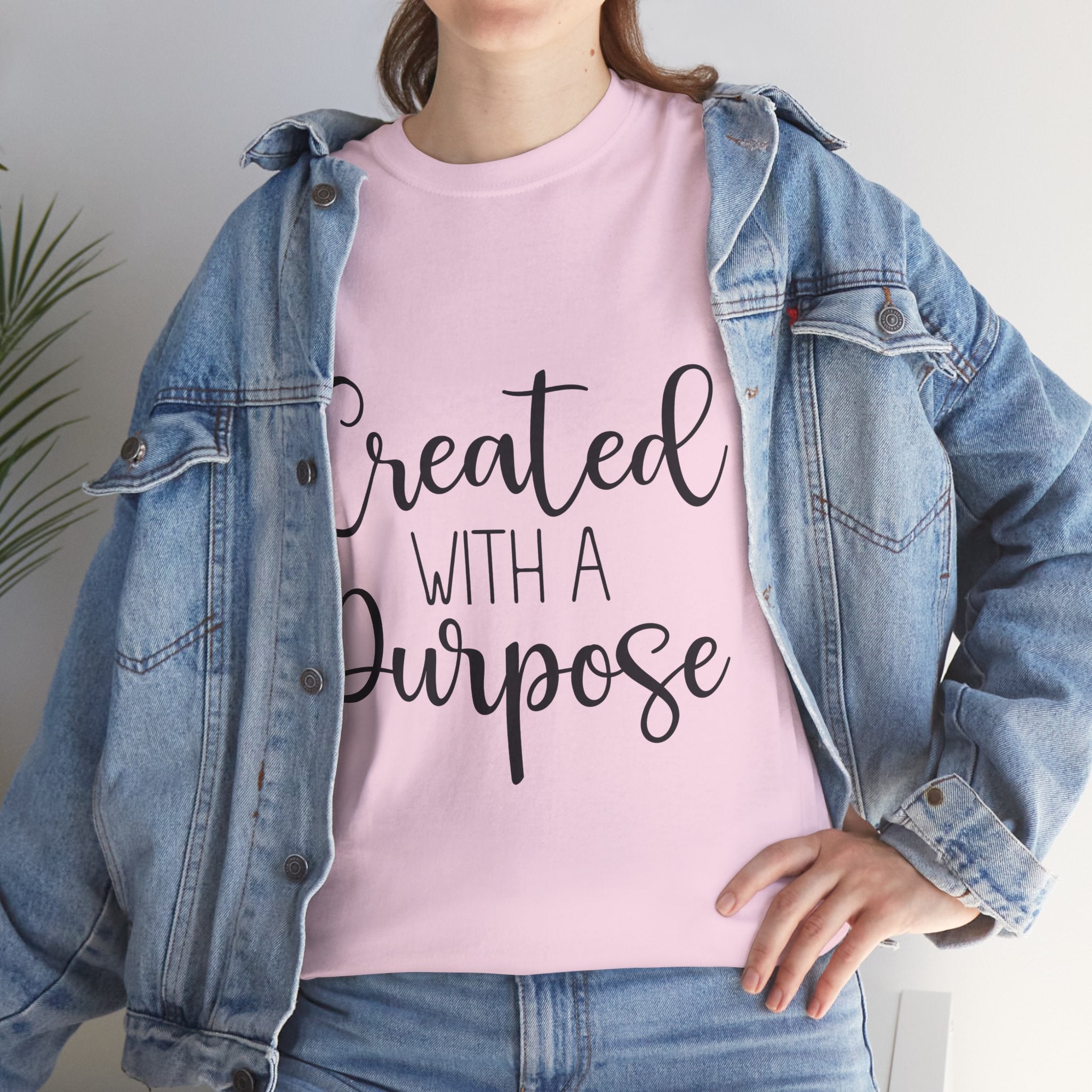 Created with a Purpose Unisex T- Shirt Printify