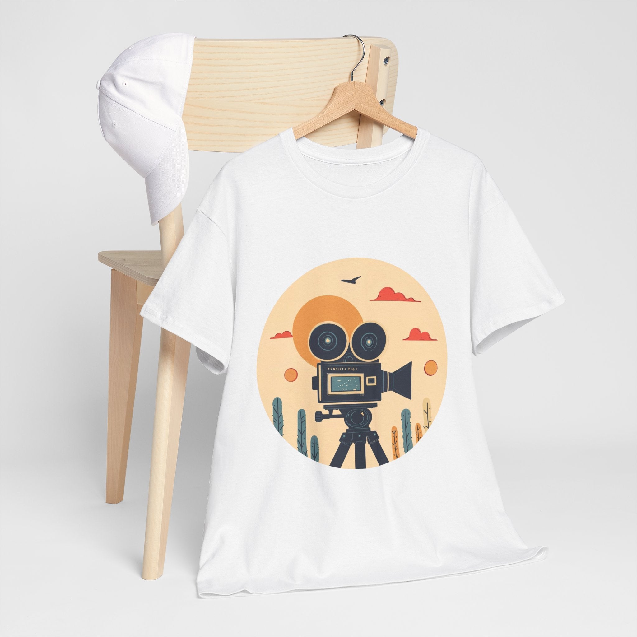 Vintage Film Camera T- Shirt Printify