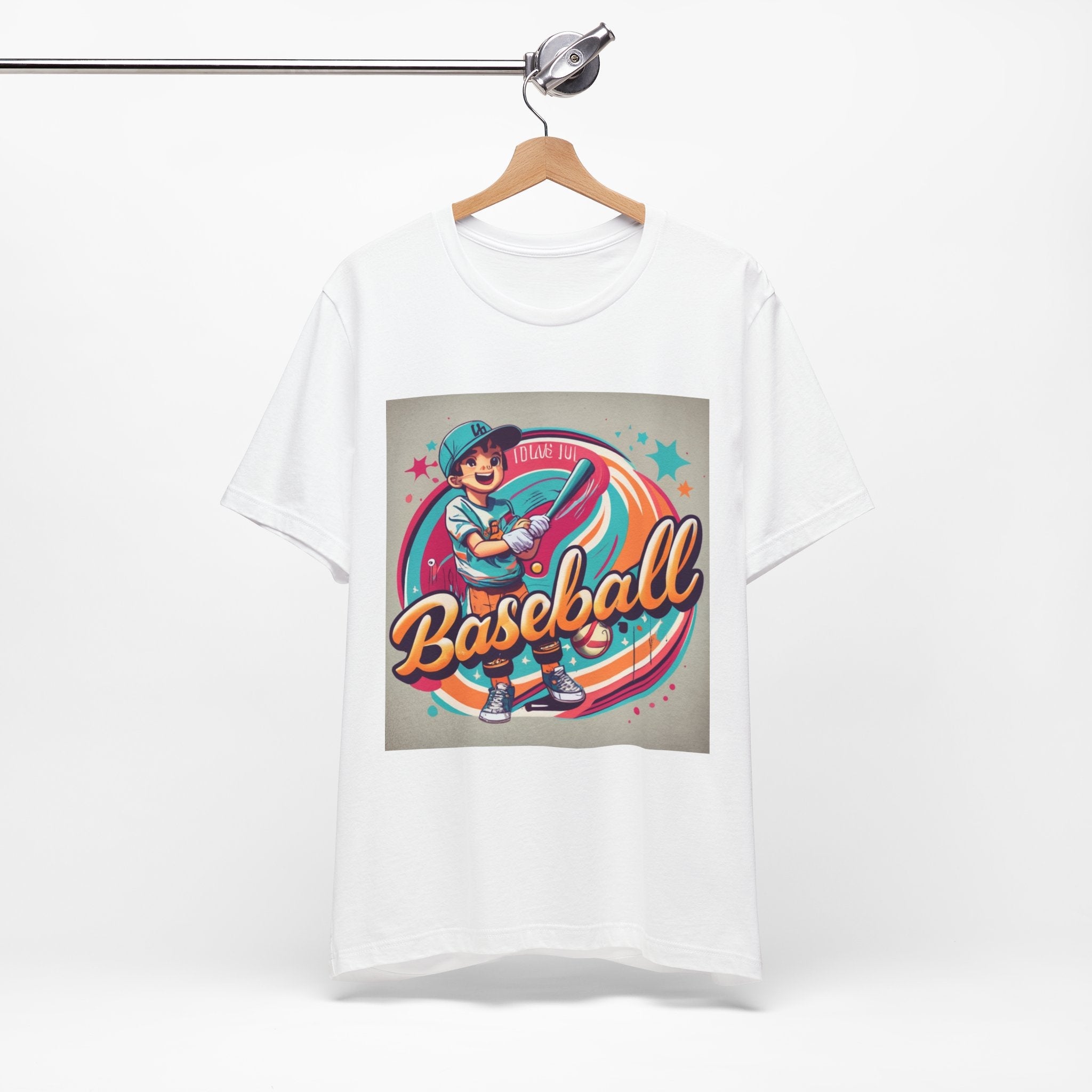 Baseball Vintage Style Graphic T- Shirt Printify