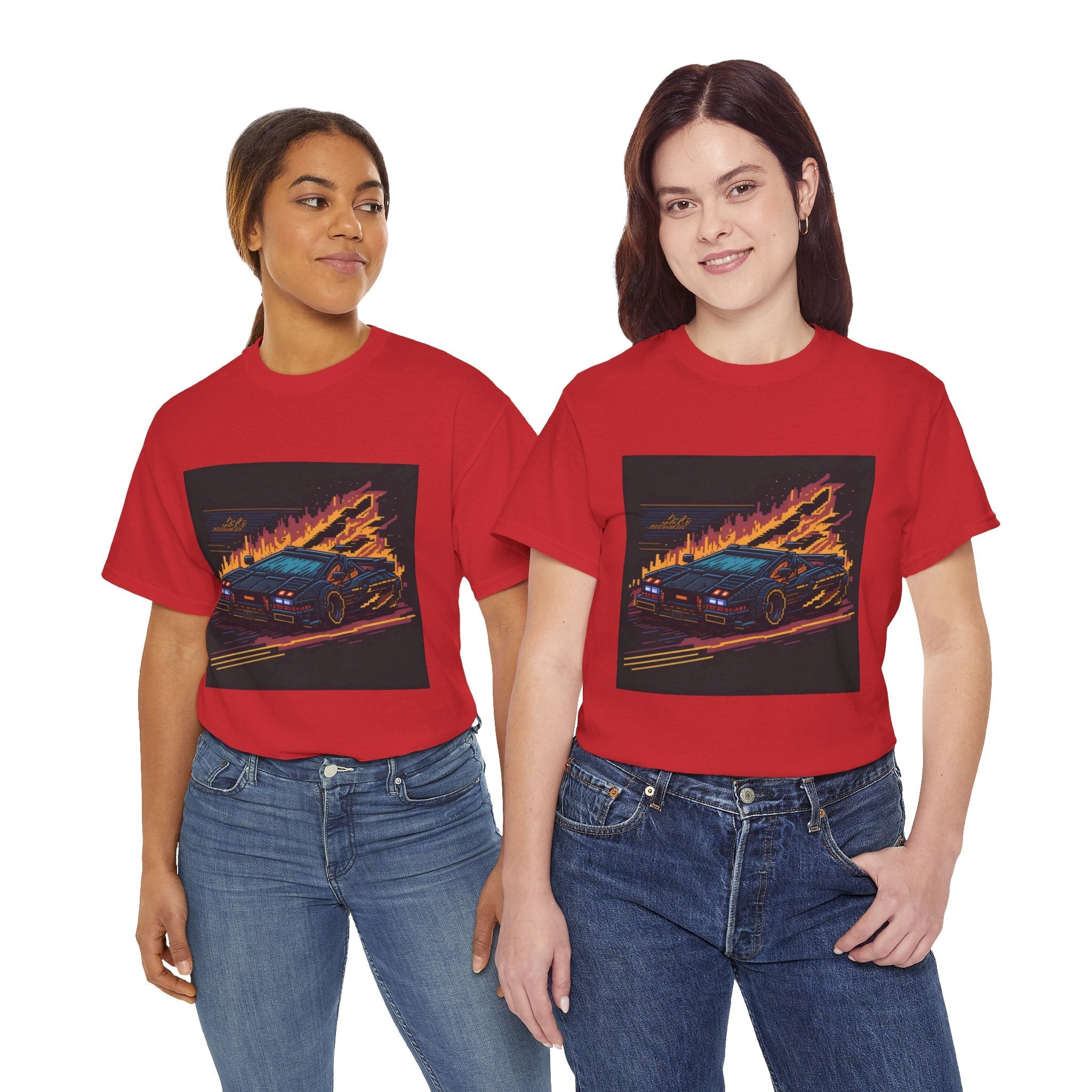 Retro Car Graphic Vintage T-Shirt Printify