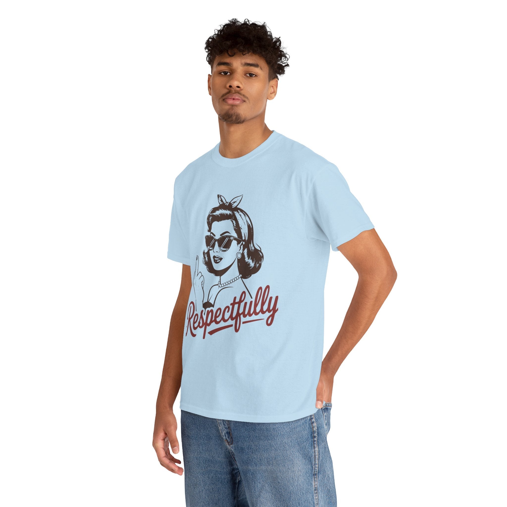 Respectfully Statement Vintage  T-Shirt Printify