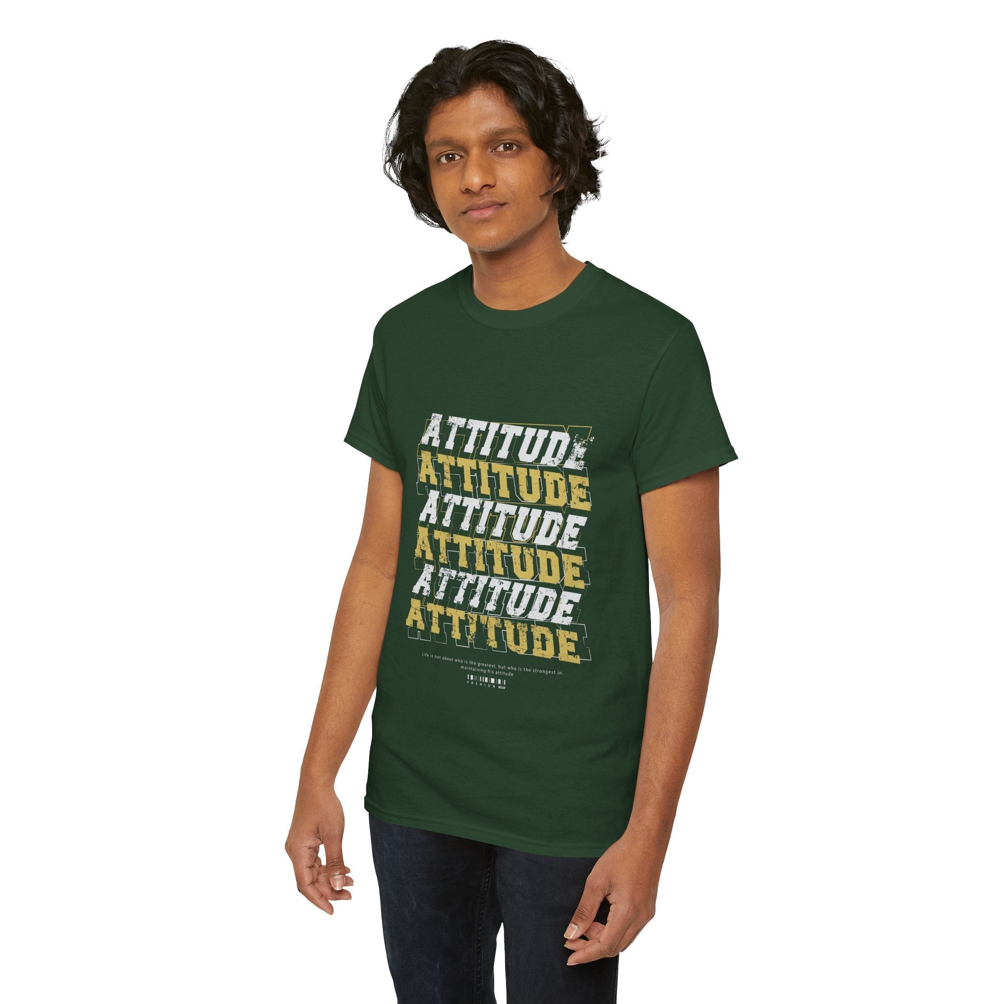 Bold Attitude Slogan T- Shirt Printify