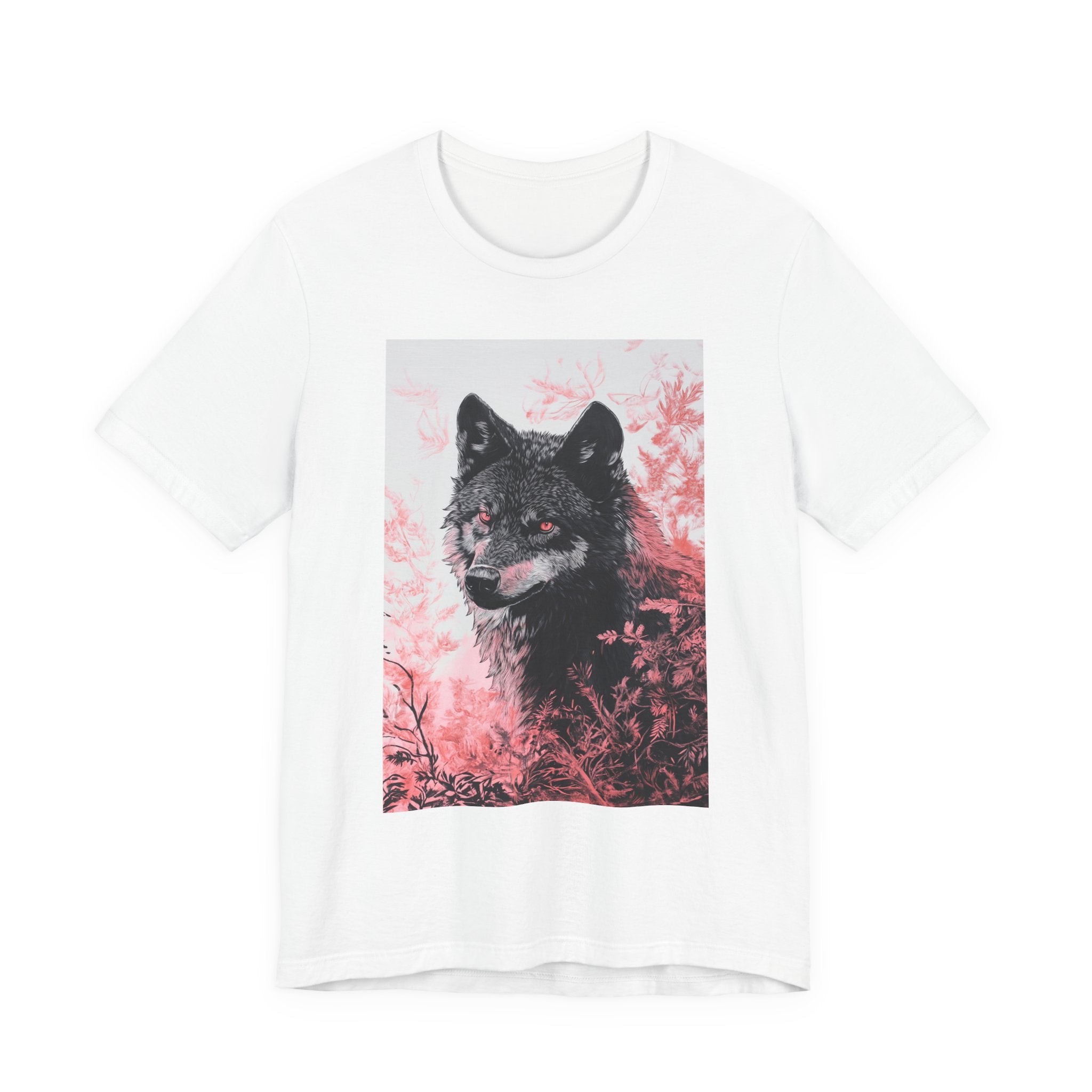 Artistic Wolf Graphic T- Shirt Printify