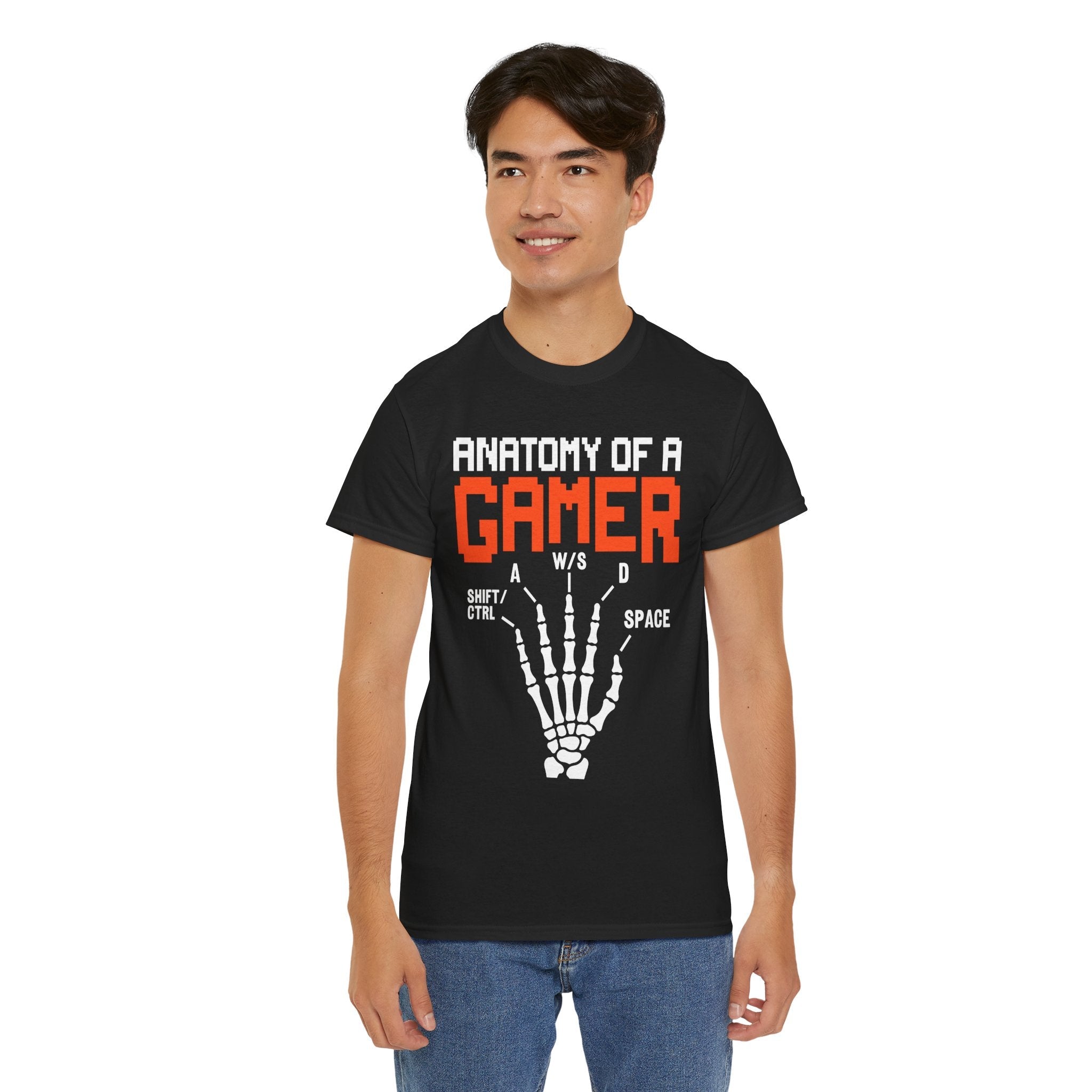 Anatomy of a Gamer Unisex T- Shirt Printify
