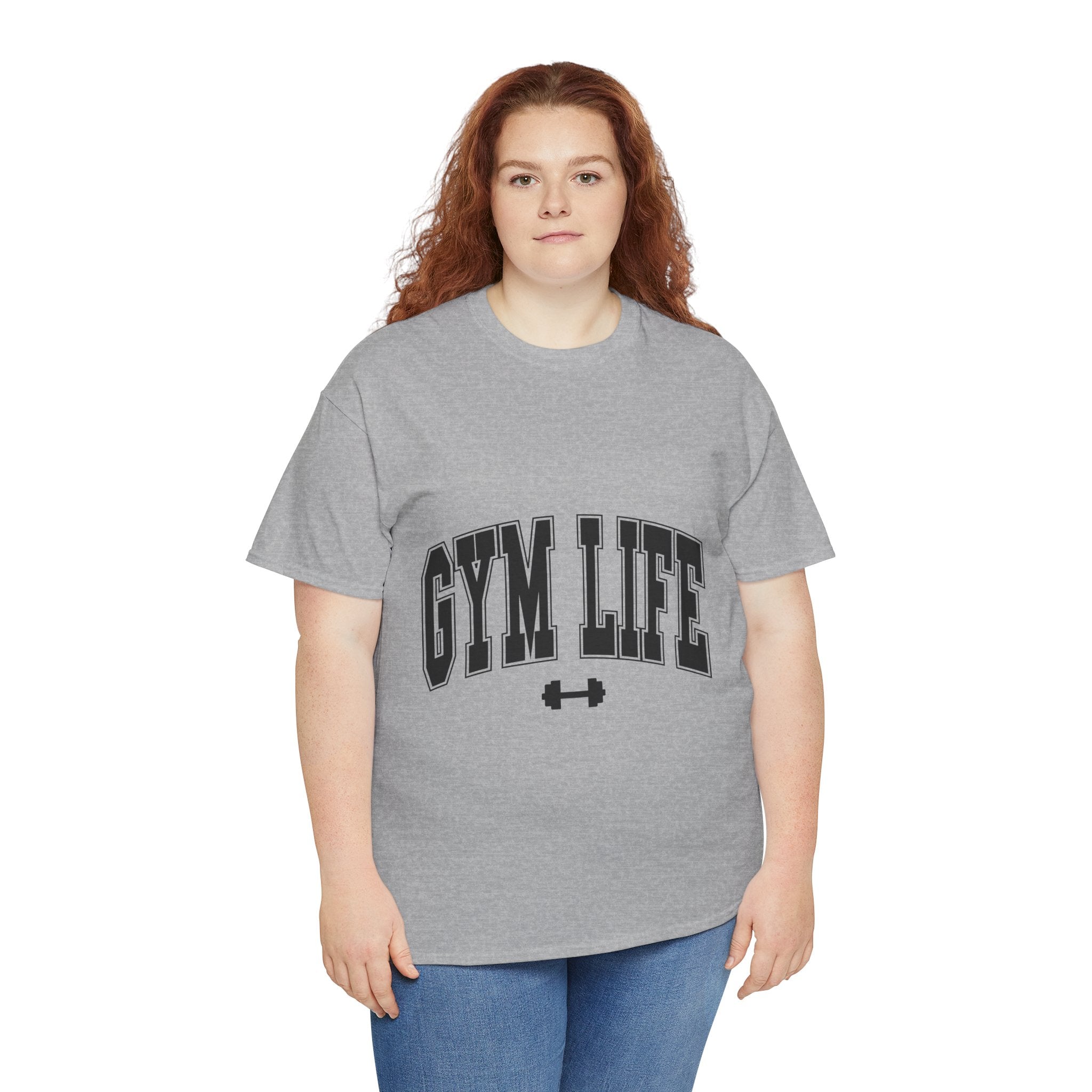 Gym Life Unisex Heavy Cotton T- Shirt Printify