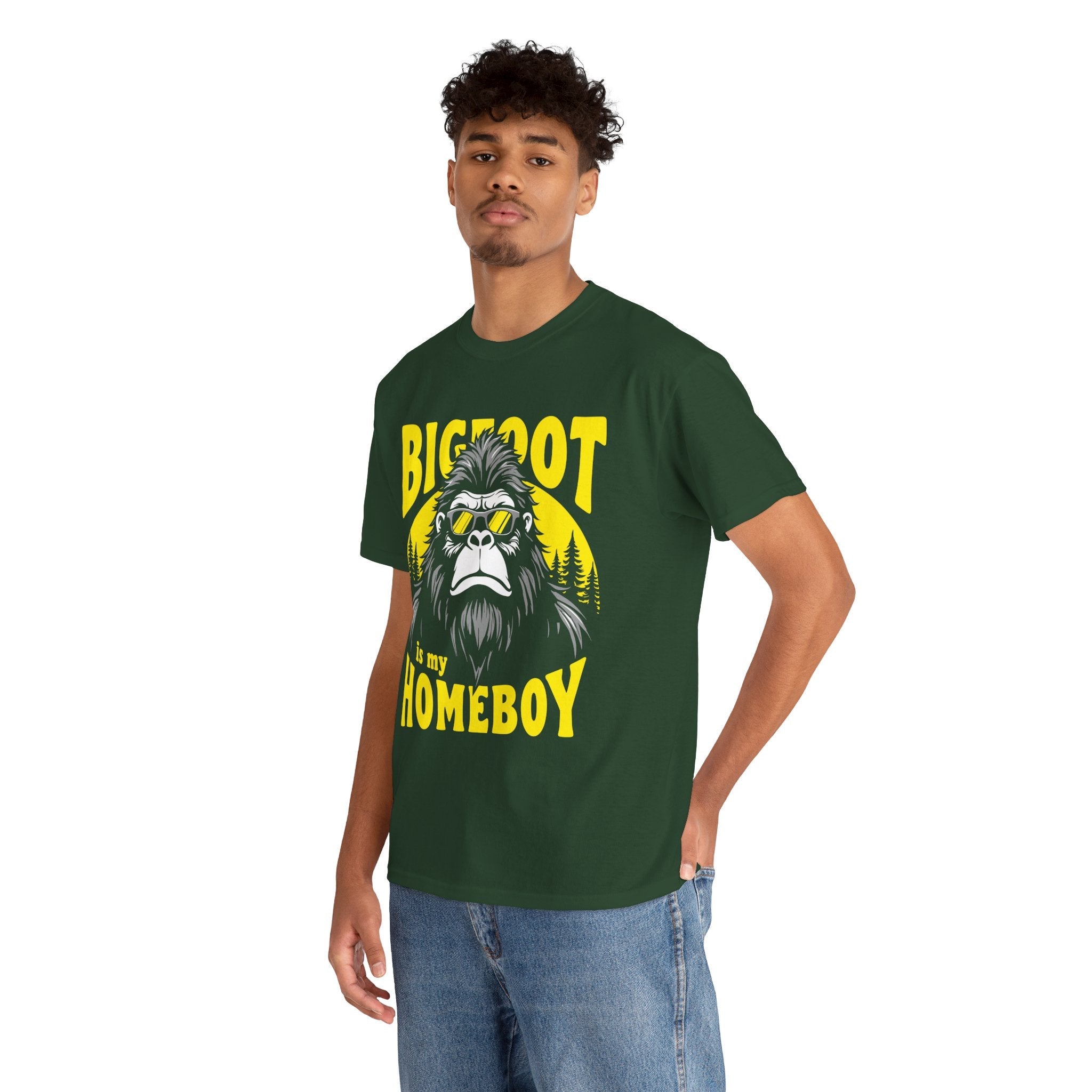 Bigfoot Homeboy Unisex Graphic T-Shirt Printify