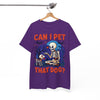 Can I Pet That Dog Halloween Graphic T-Shirt Printify