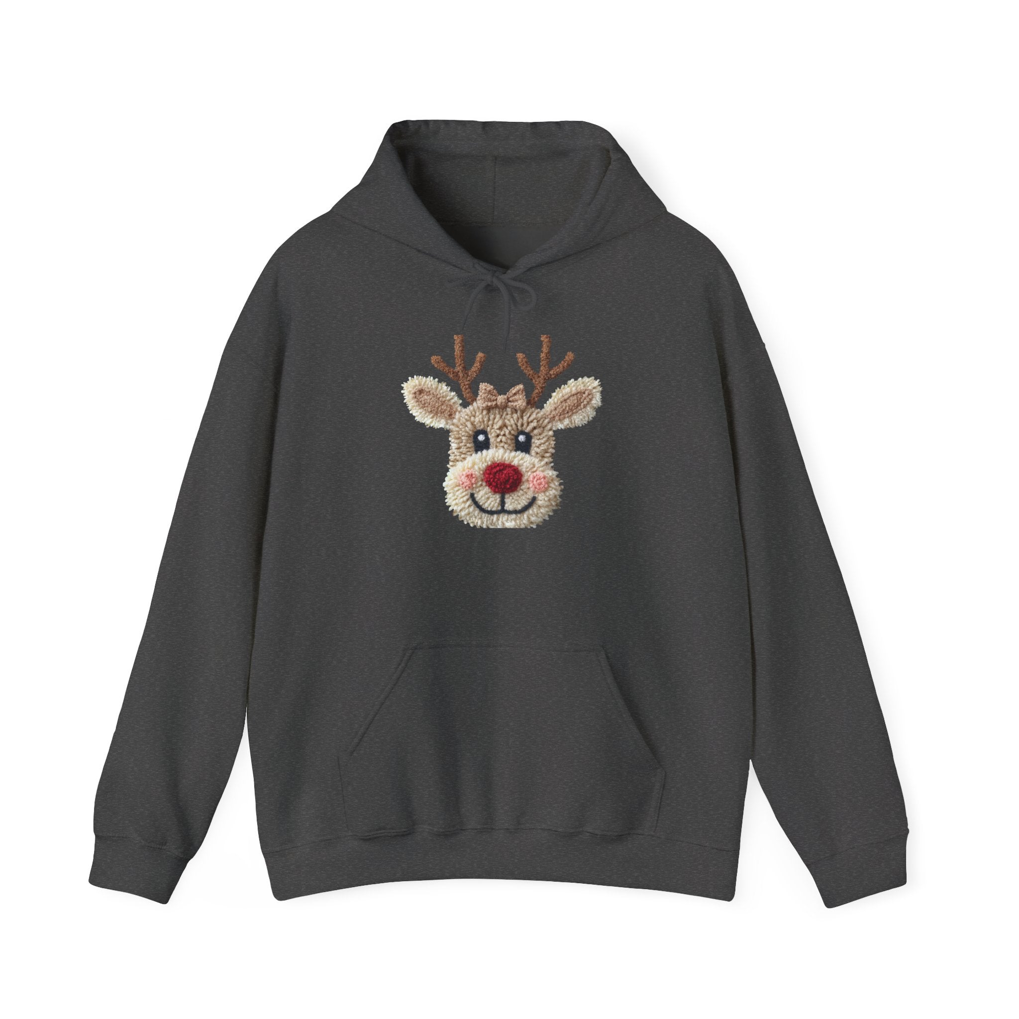 Reindeer Hoodie for Holiday Cheer Printify