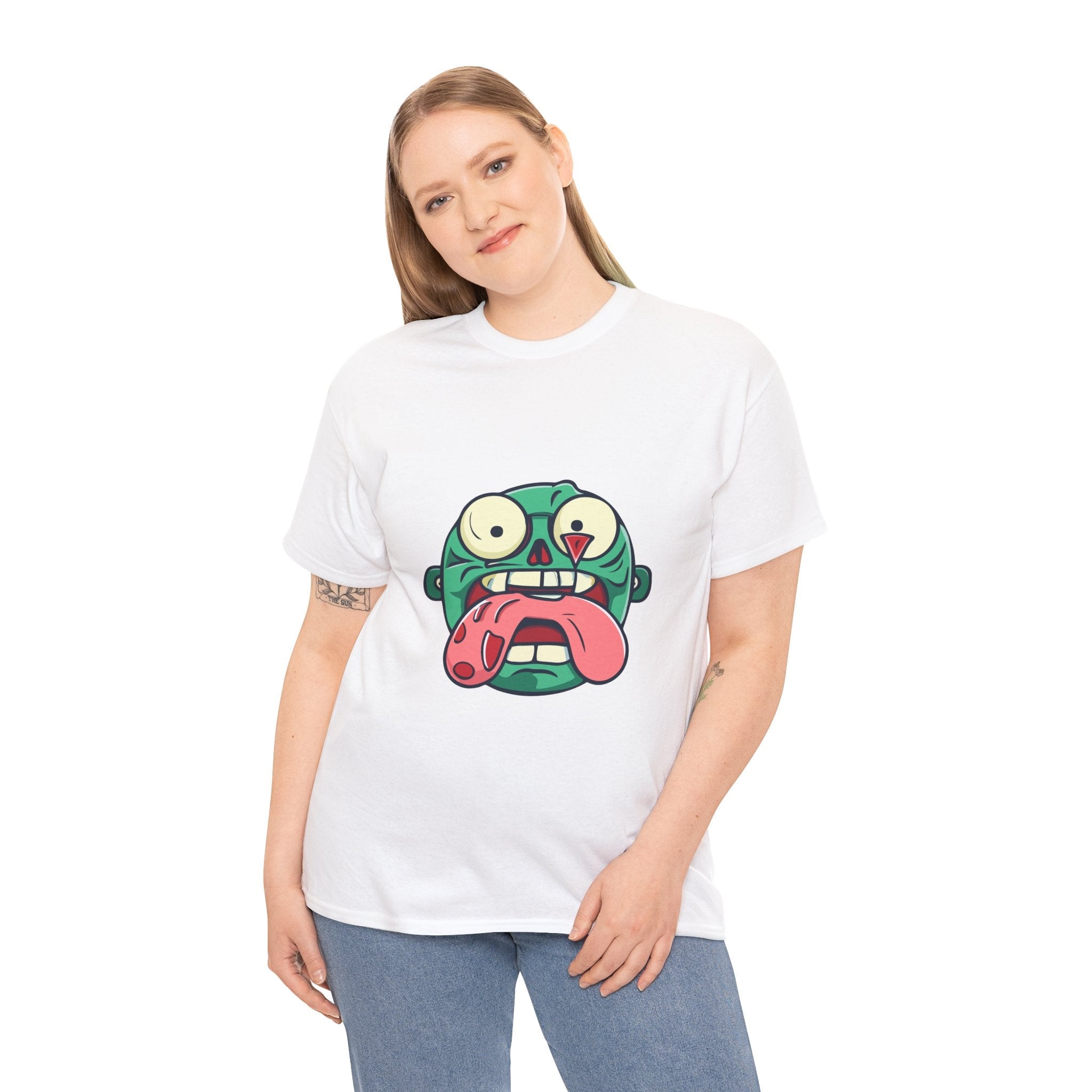 Cute Zombie Graphic T- Shirt Printify