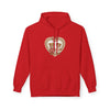 Valentine Teddy Heart Hoodie