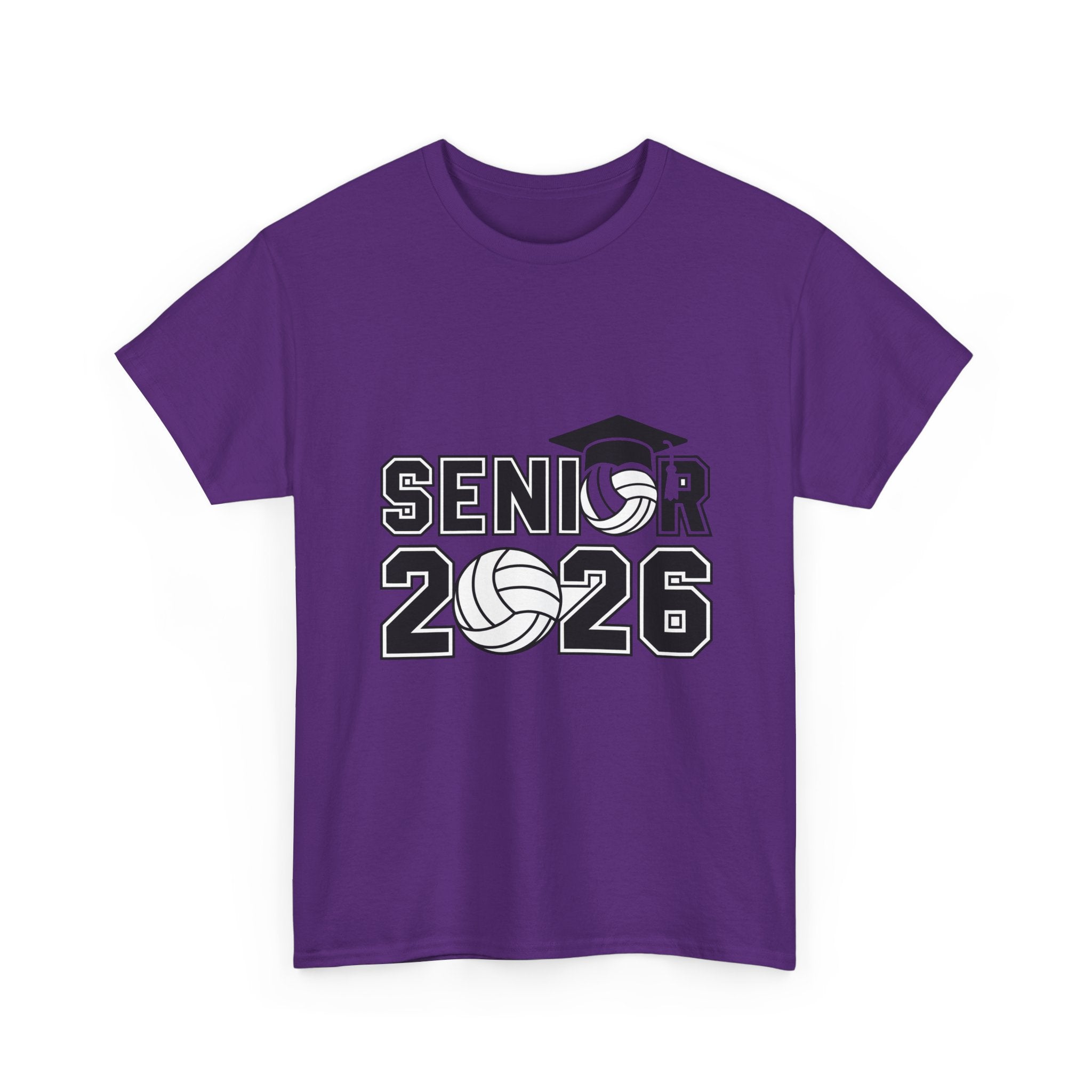 Senior 2026 Volleyball Graduation T- Shirt Printify