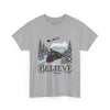 Christmas Train 'Believe' Unisex T- Shirt Printify