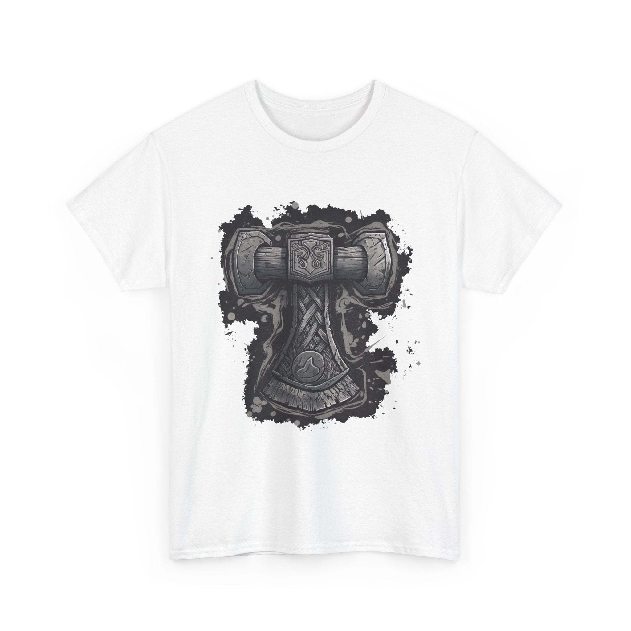Thor Hammer Graphic T- Shirt Printify