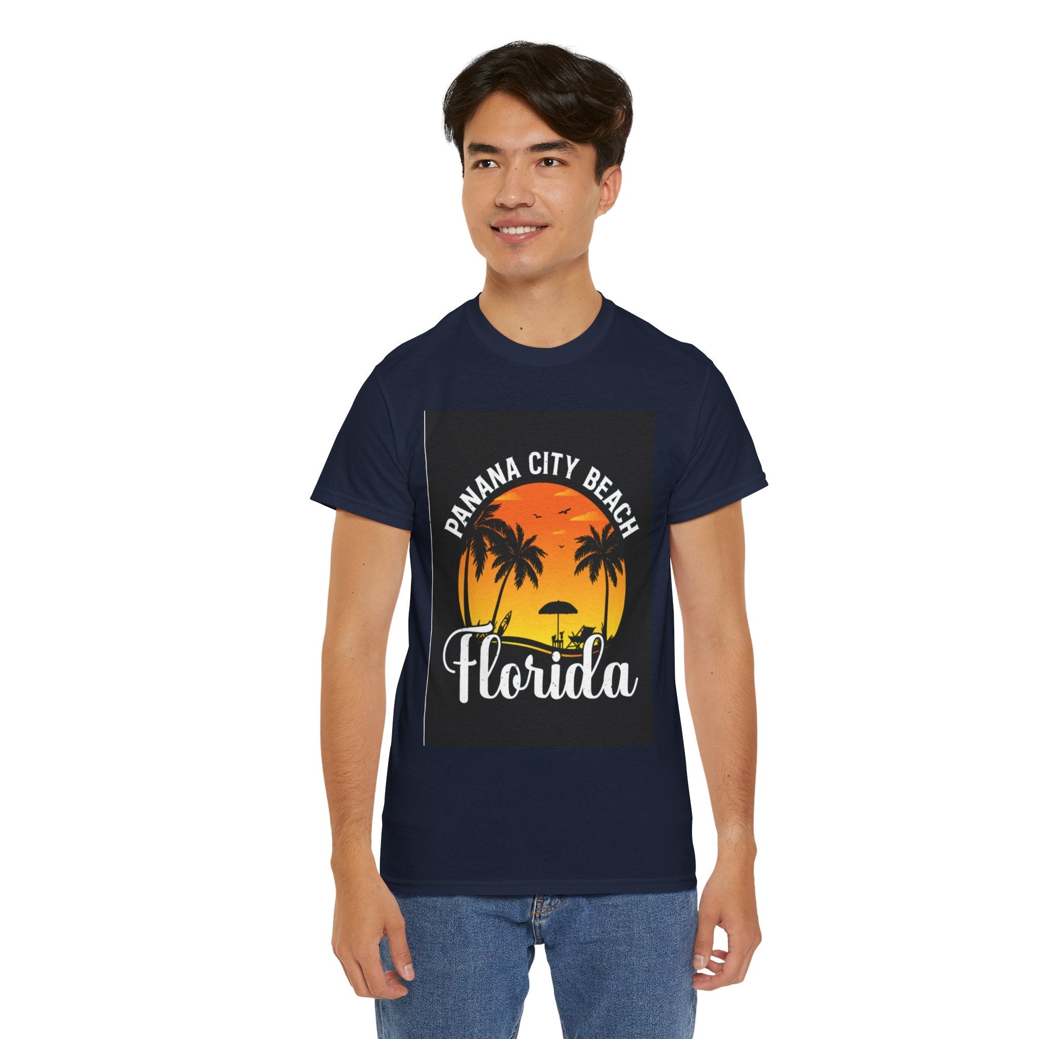 Sunset Beach Florida Vacation T-Shirt Printify