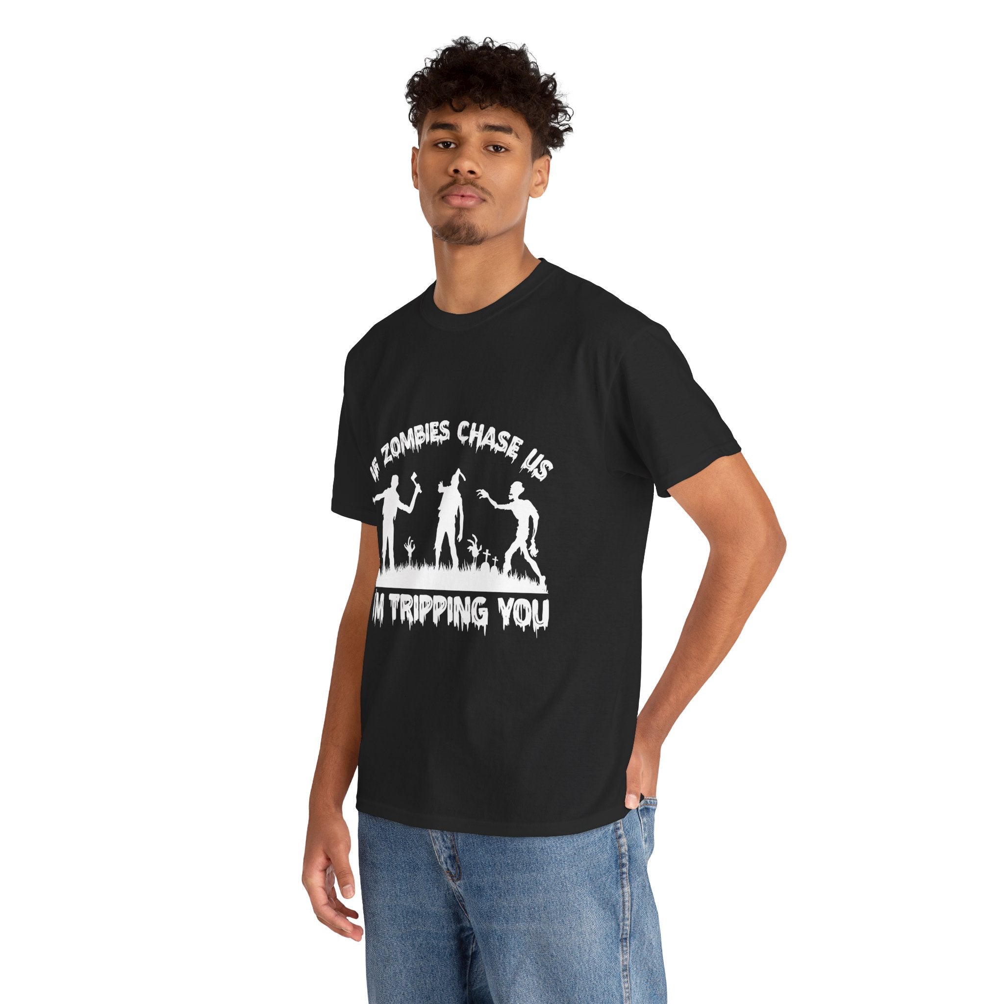 Zombie Humor Unisex T- Shirt Printify