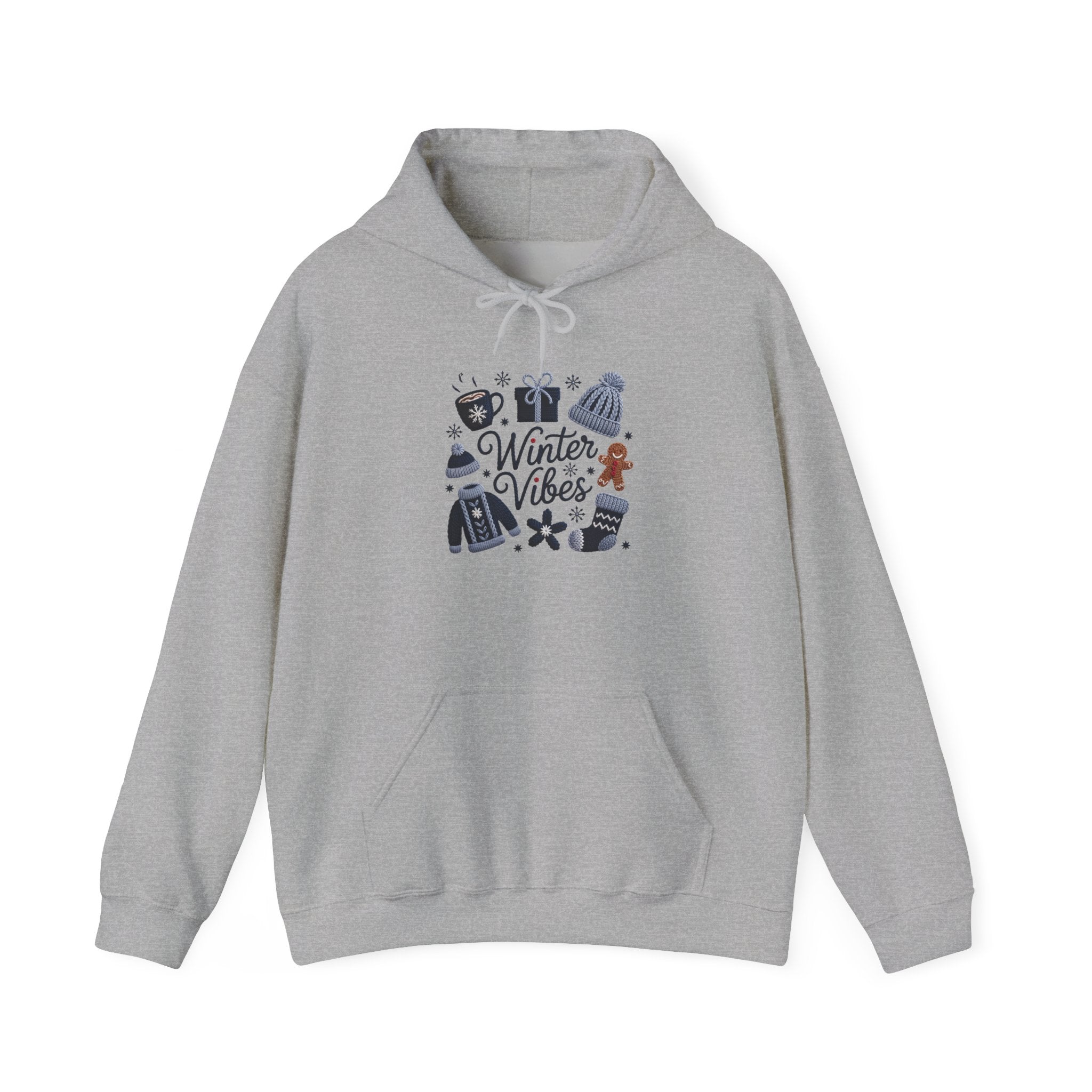 Winter Vibes Hoodie Printify