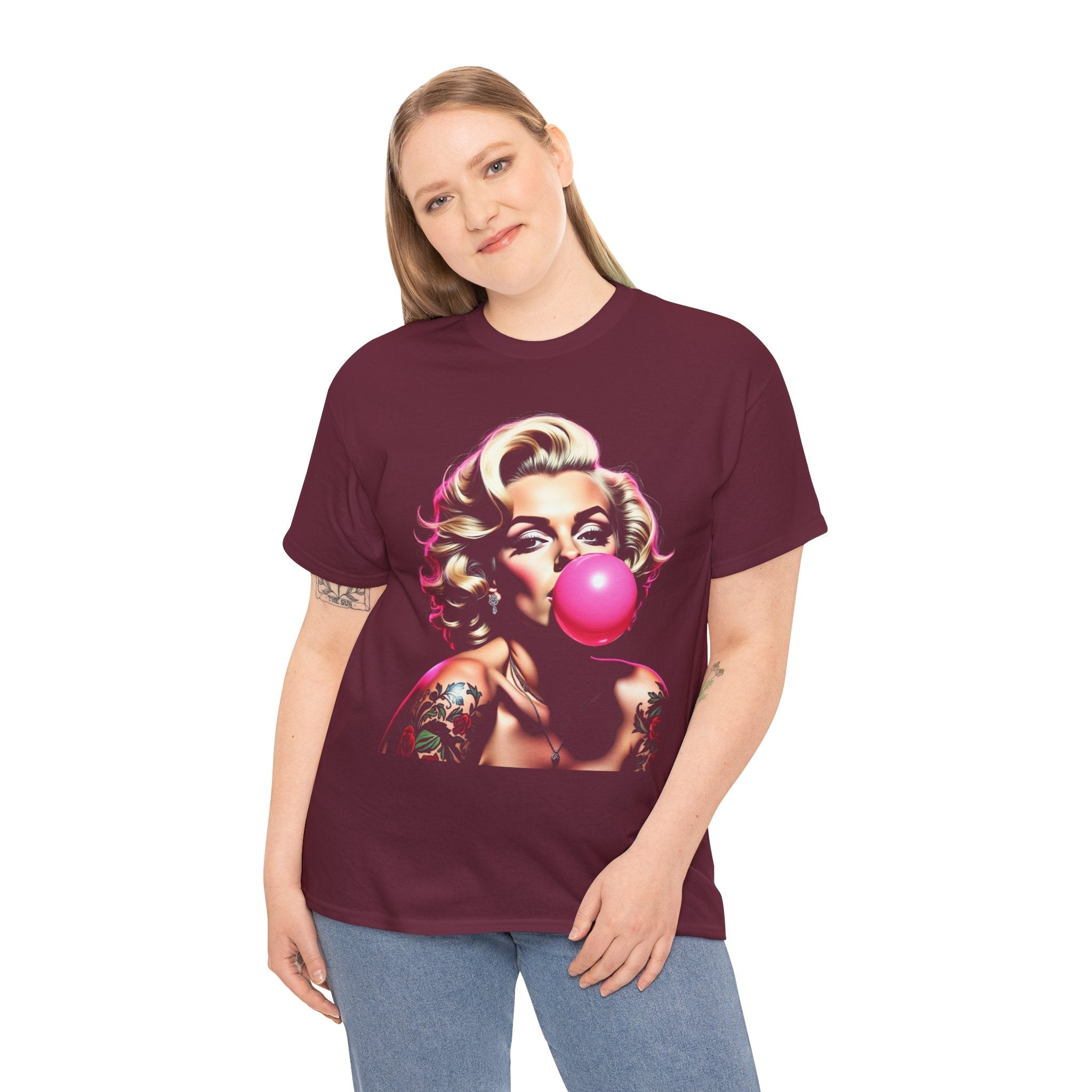 Marilyn Monroe Retro Graphic T-Shirt Printify