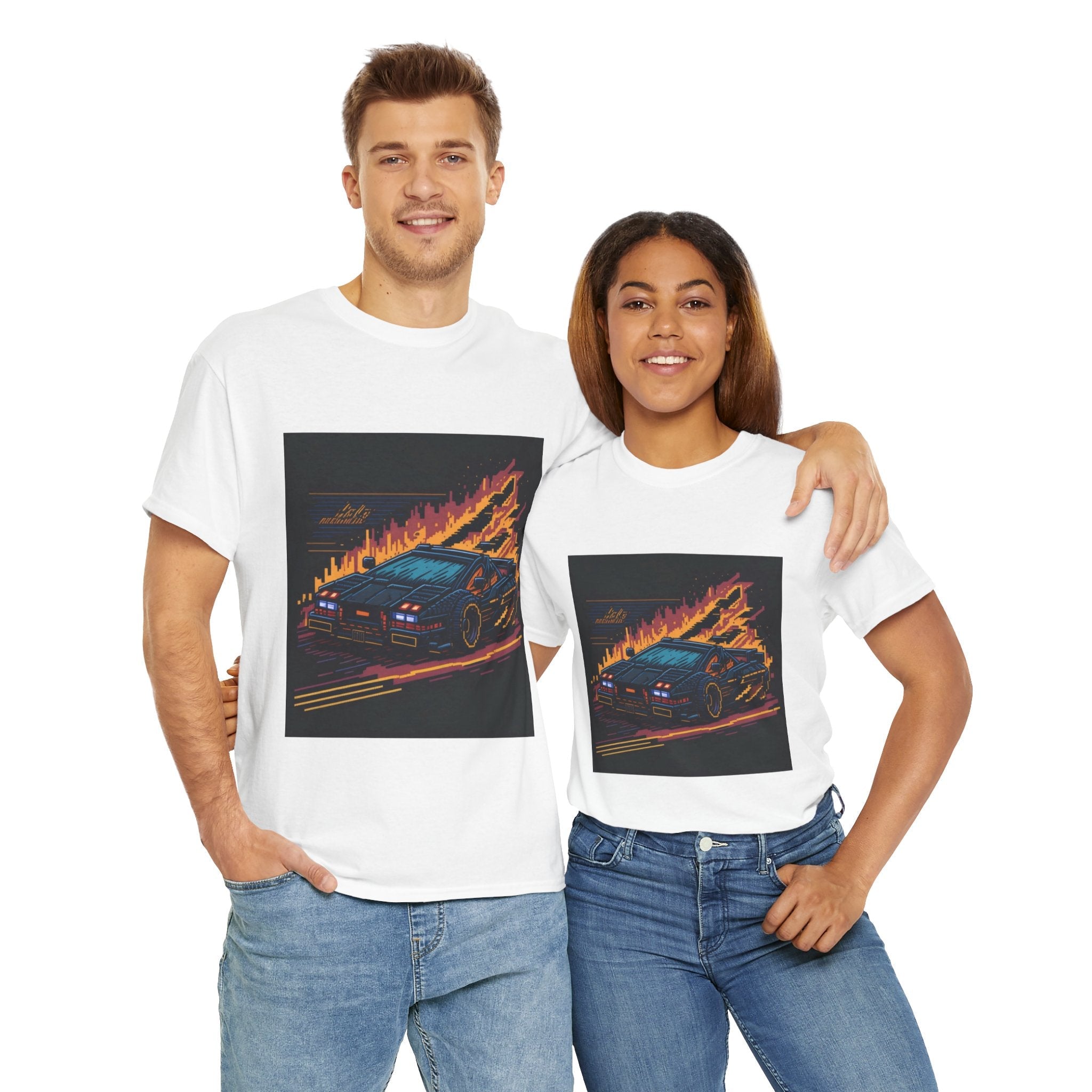 Retro Car Graphic Vintage T-Shirt Printify
