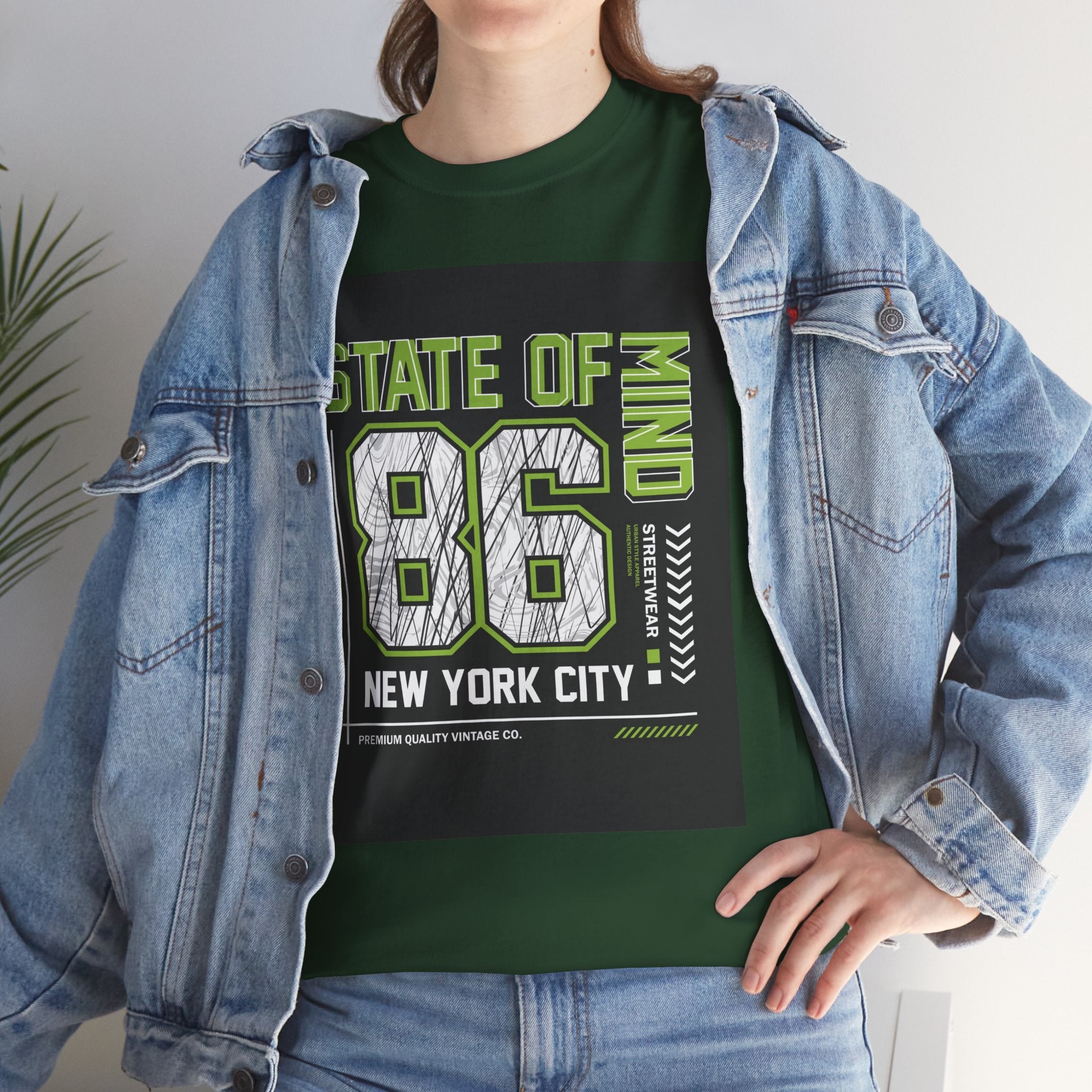 Vintage NYC State of Mind T- Shirt Printify