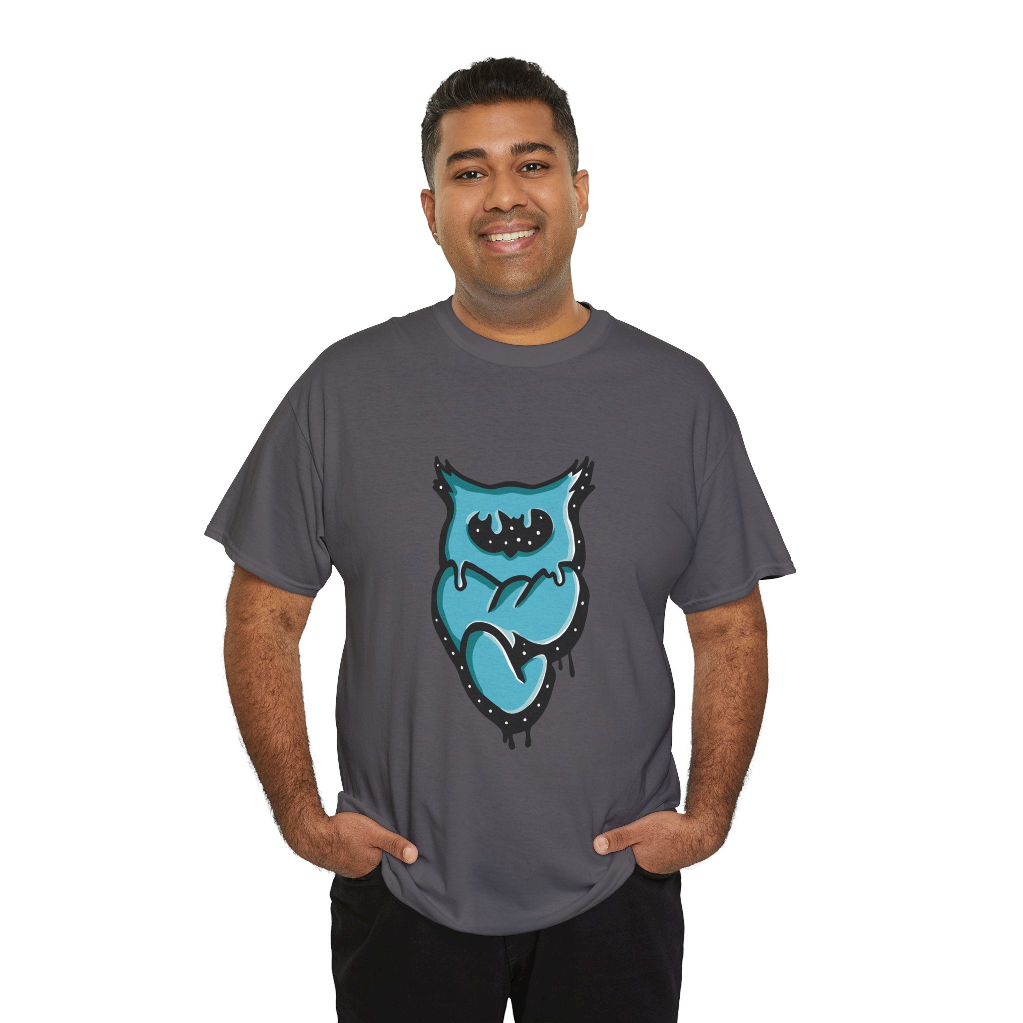 Owl - Graffiti Lettering T- Shirt Printify