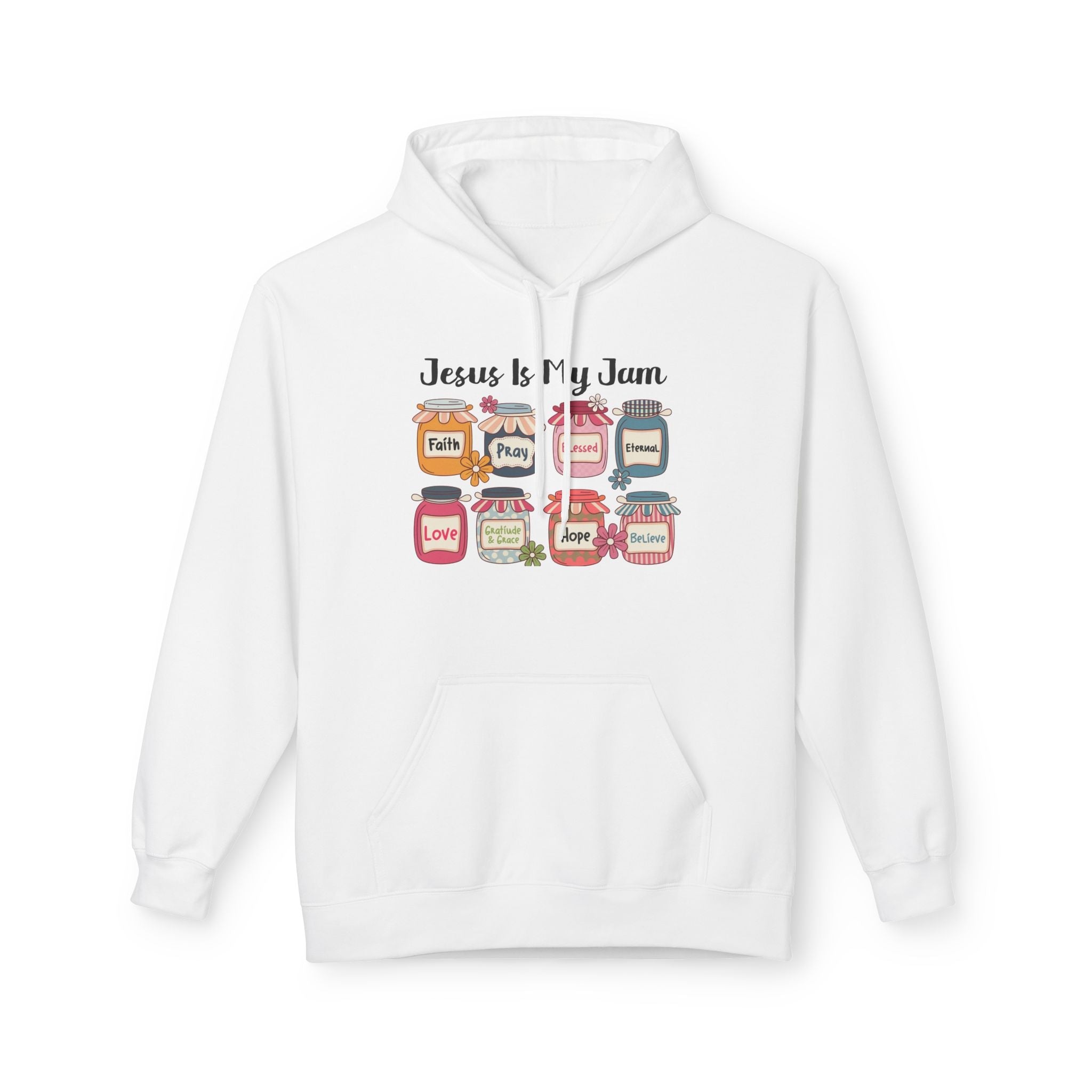 Jesus Is My Jam Graphic Hoodie Printify
