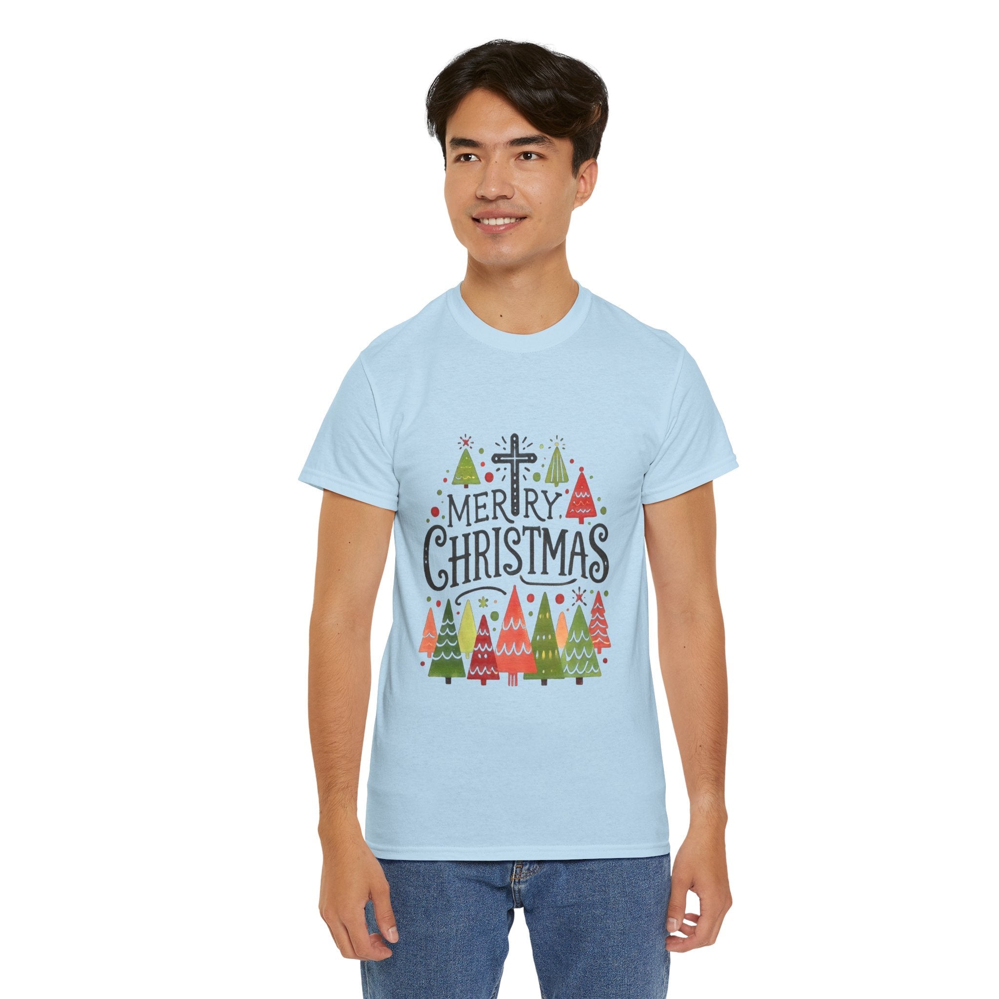 Merry Christmas Graphic T- Shirt Printify