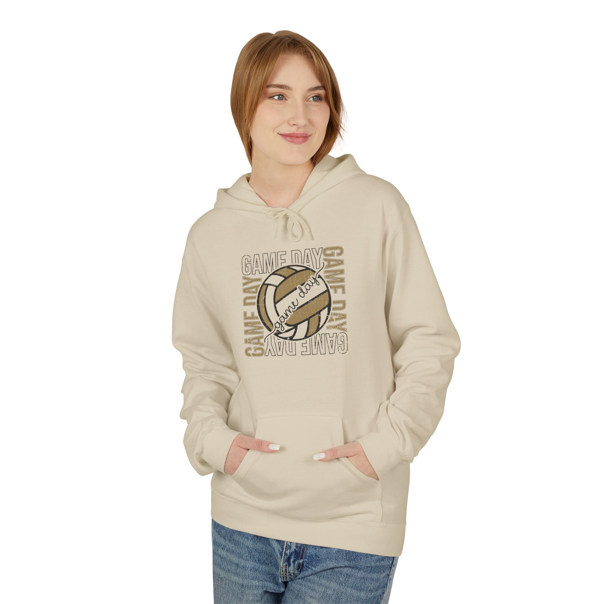 Game Day Volleyball Hoodie Printify