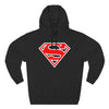 Superman Premium Fleece Hoodie Printify