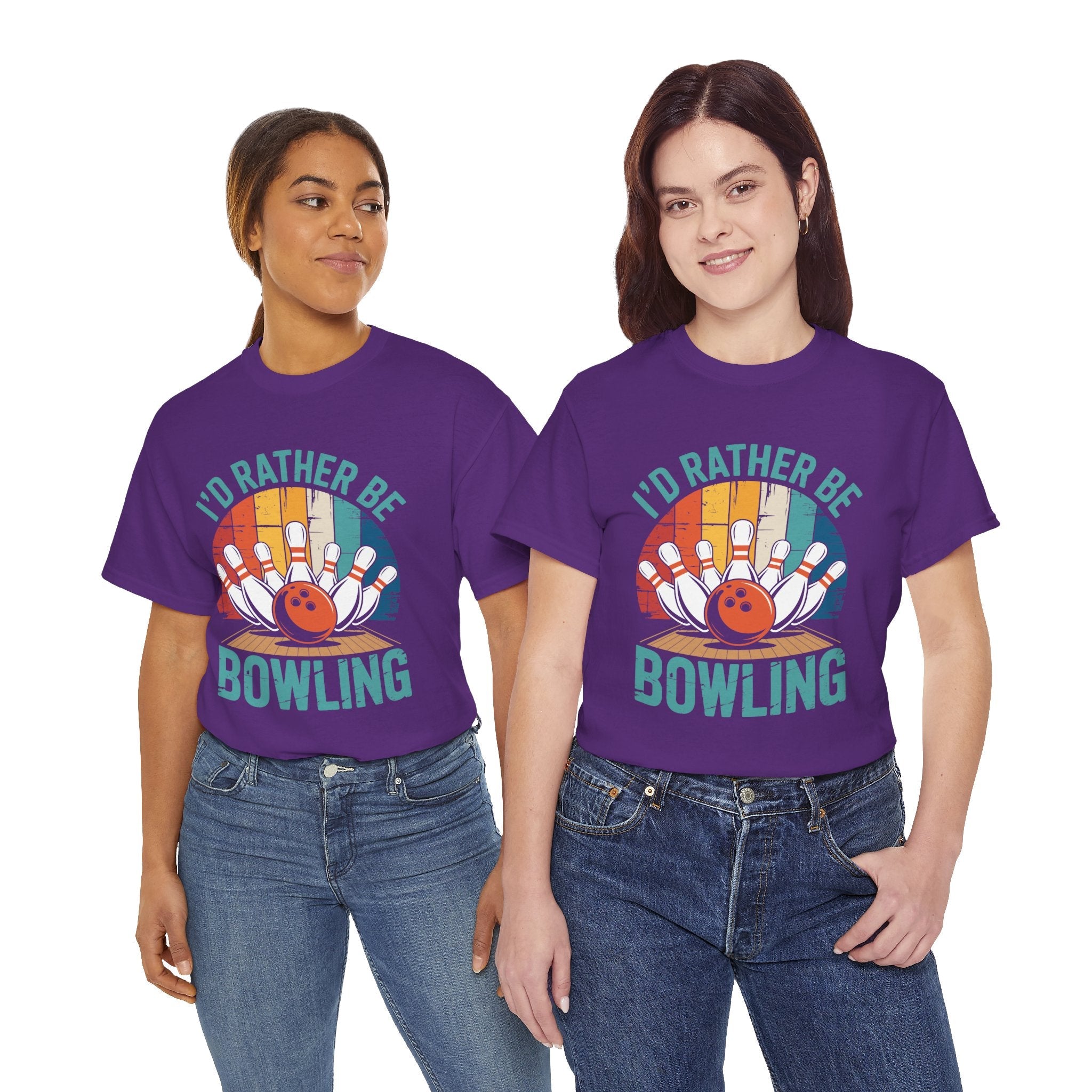 Bowling Unisex Graphic T- Shirt Printify