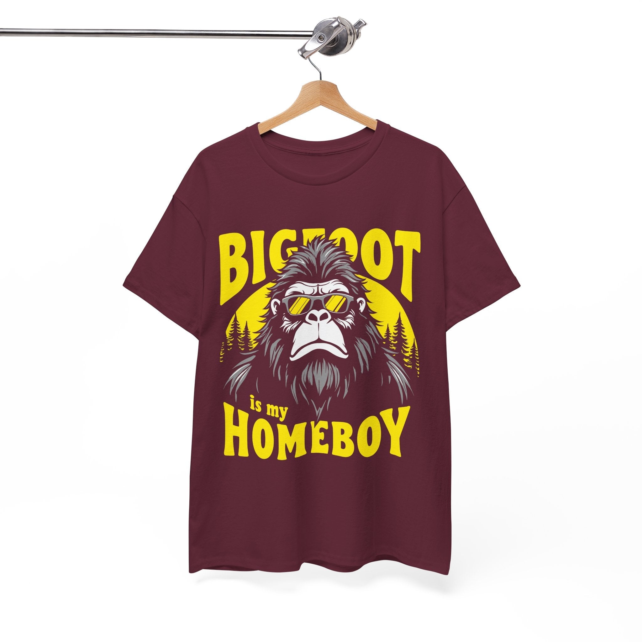 Bigfoot Homeboy Unisex Graphic T-Shirt Printify
