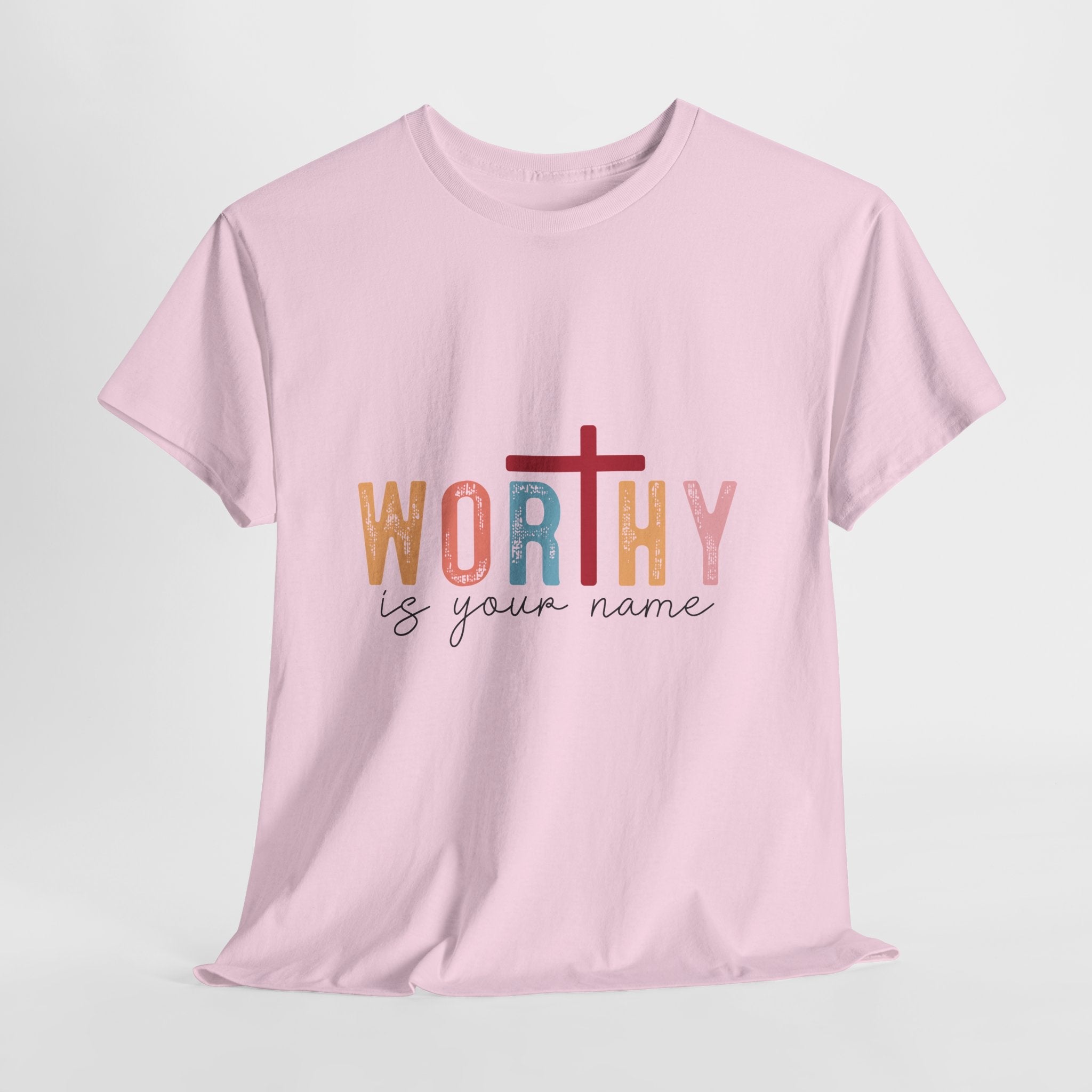 Worthy Christian Graphic T-Shirt Printify