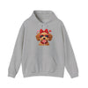 Poodle Puppy Valentine Hoodie