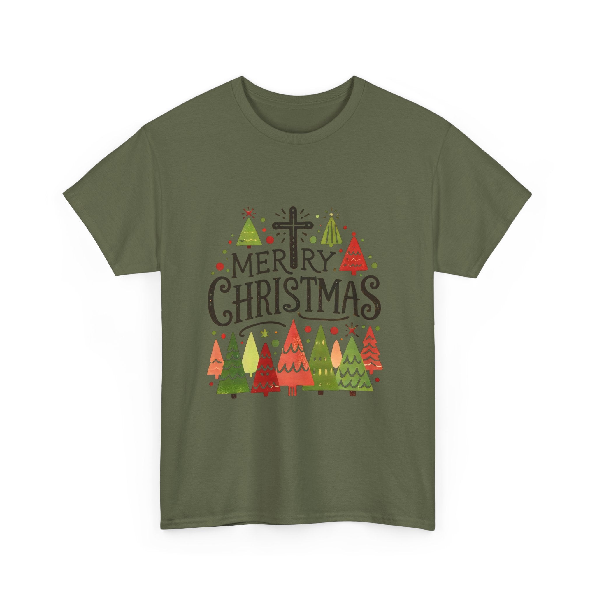 Merry Christmas Graphic T- Shirt Printify