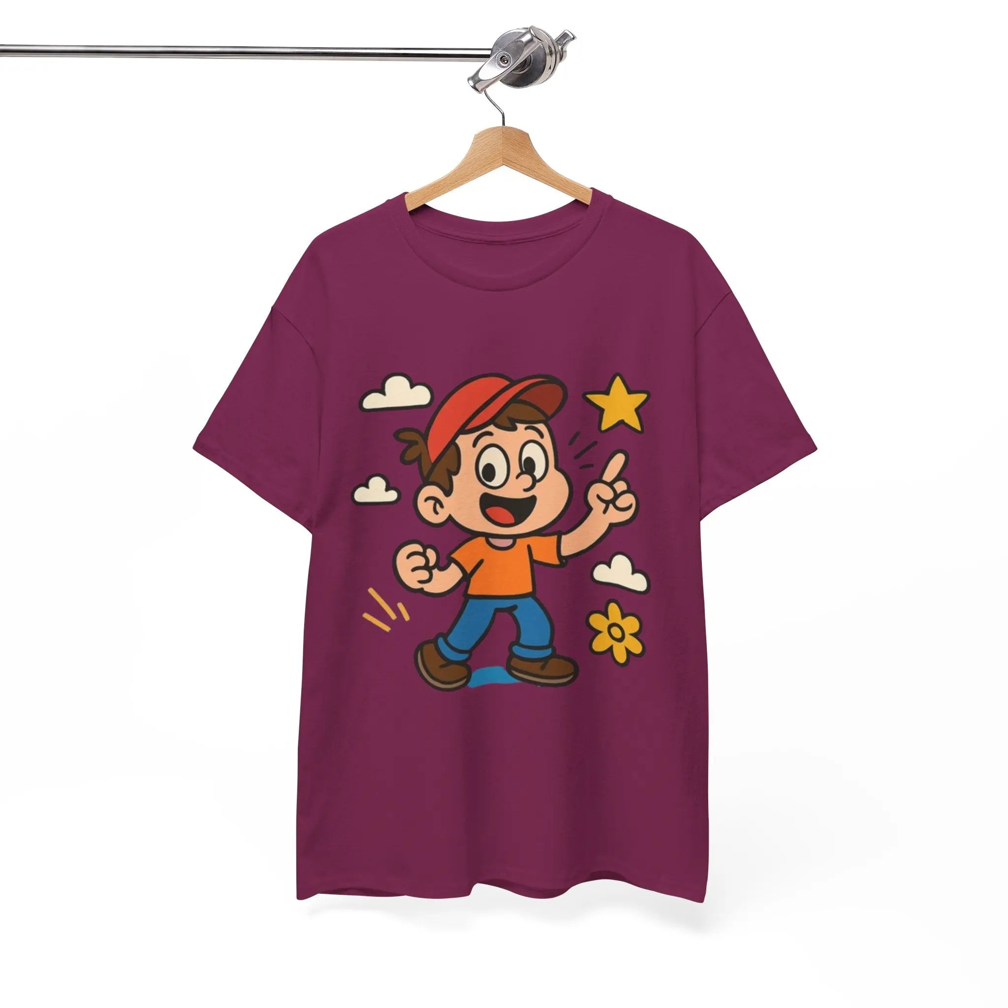 Cute Cartoon Kid Unisex T-Shirt Printify