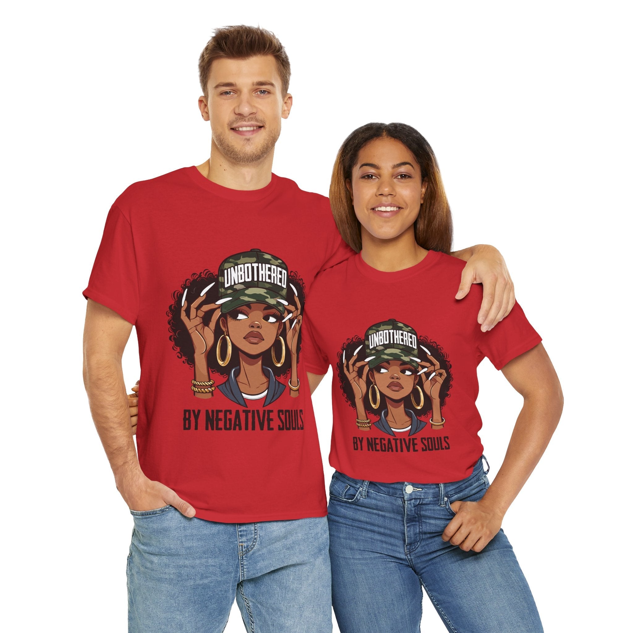 Unbothered Unisex Graphic T-Shirt Printify