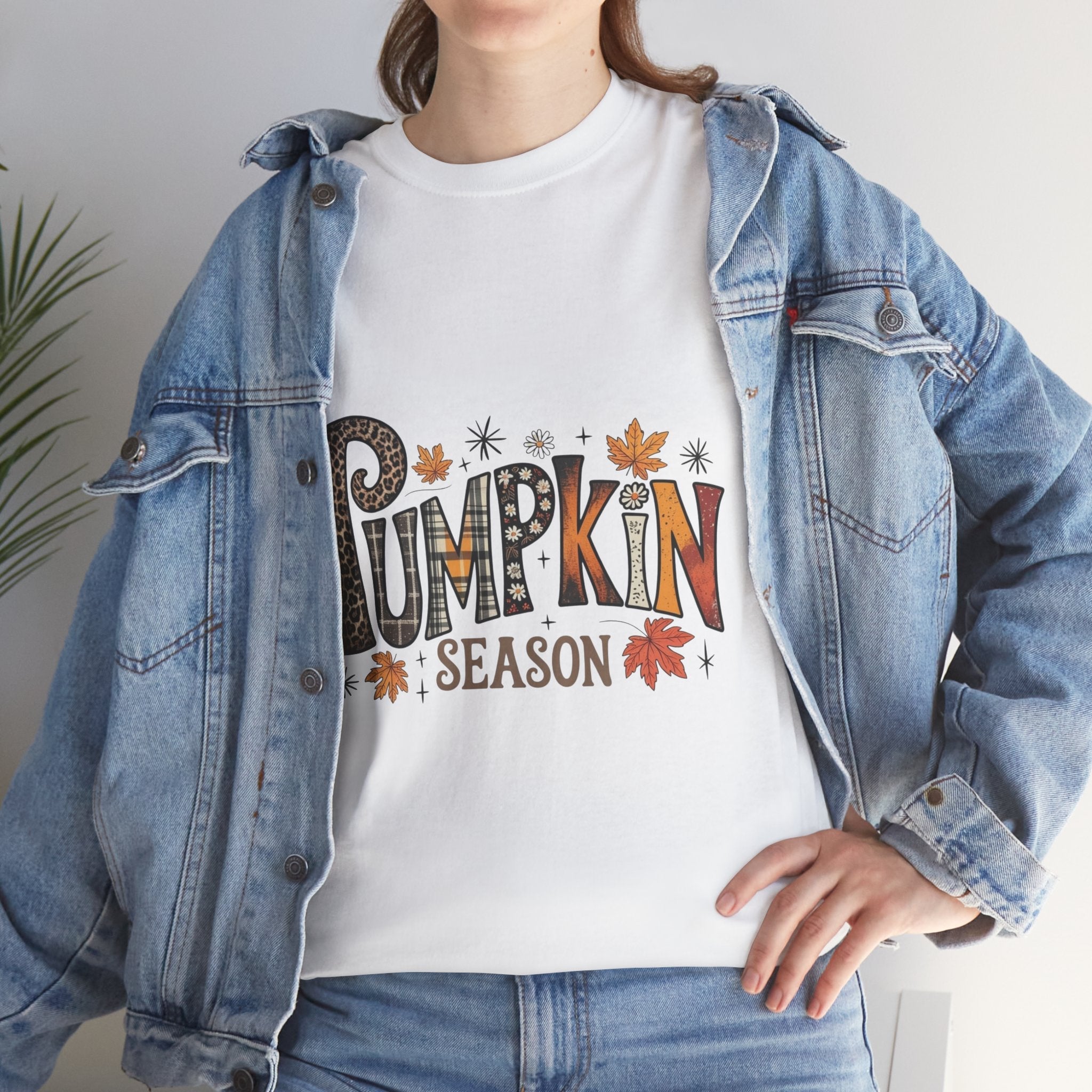Pumpkin Season Fall T-Shirt Printify
