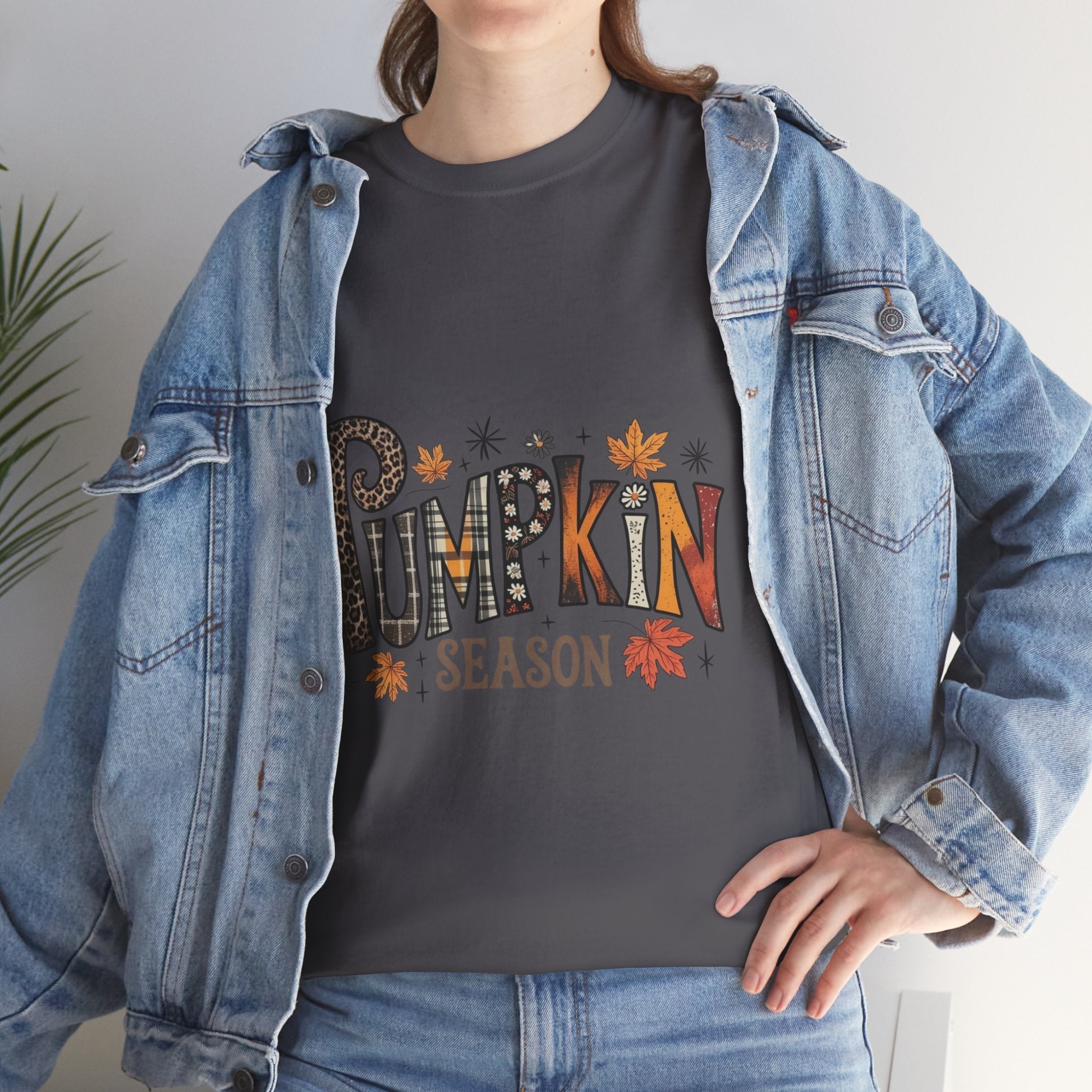 Pumpkin Season Fall T-Shirt Printify