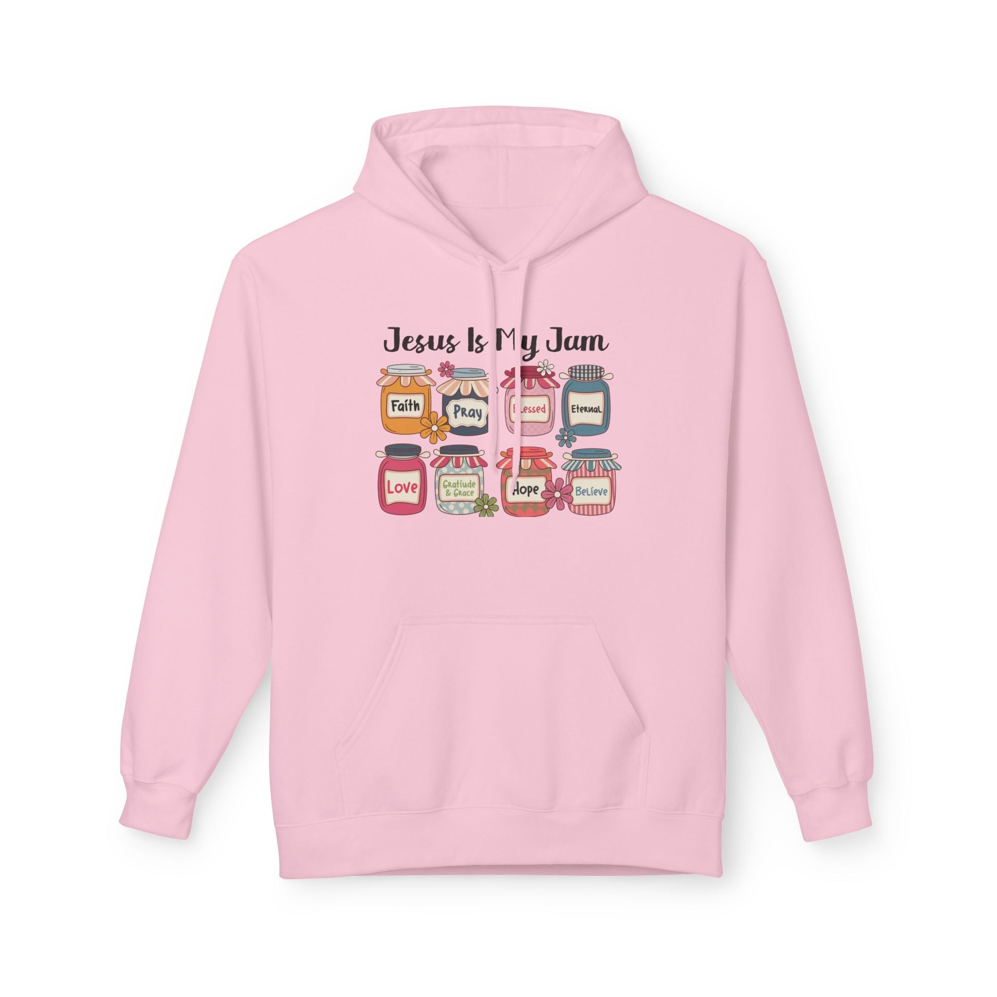 Jesus Is My Jam Graphic Hoodie Printify