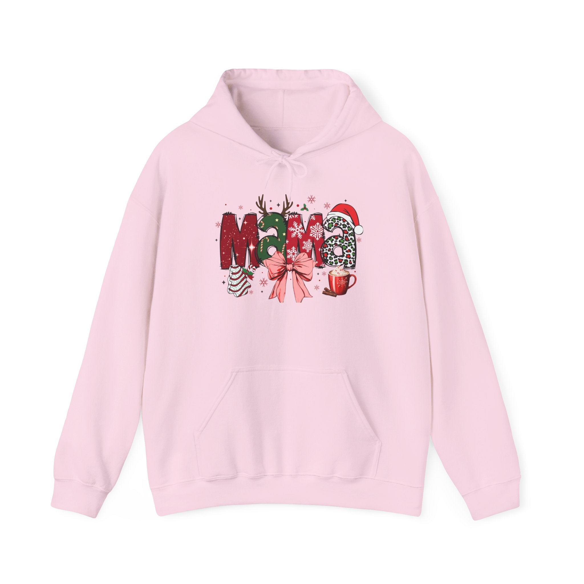 Mama Christmas Hoodie Printify