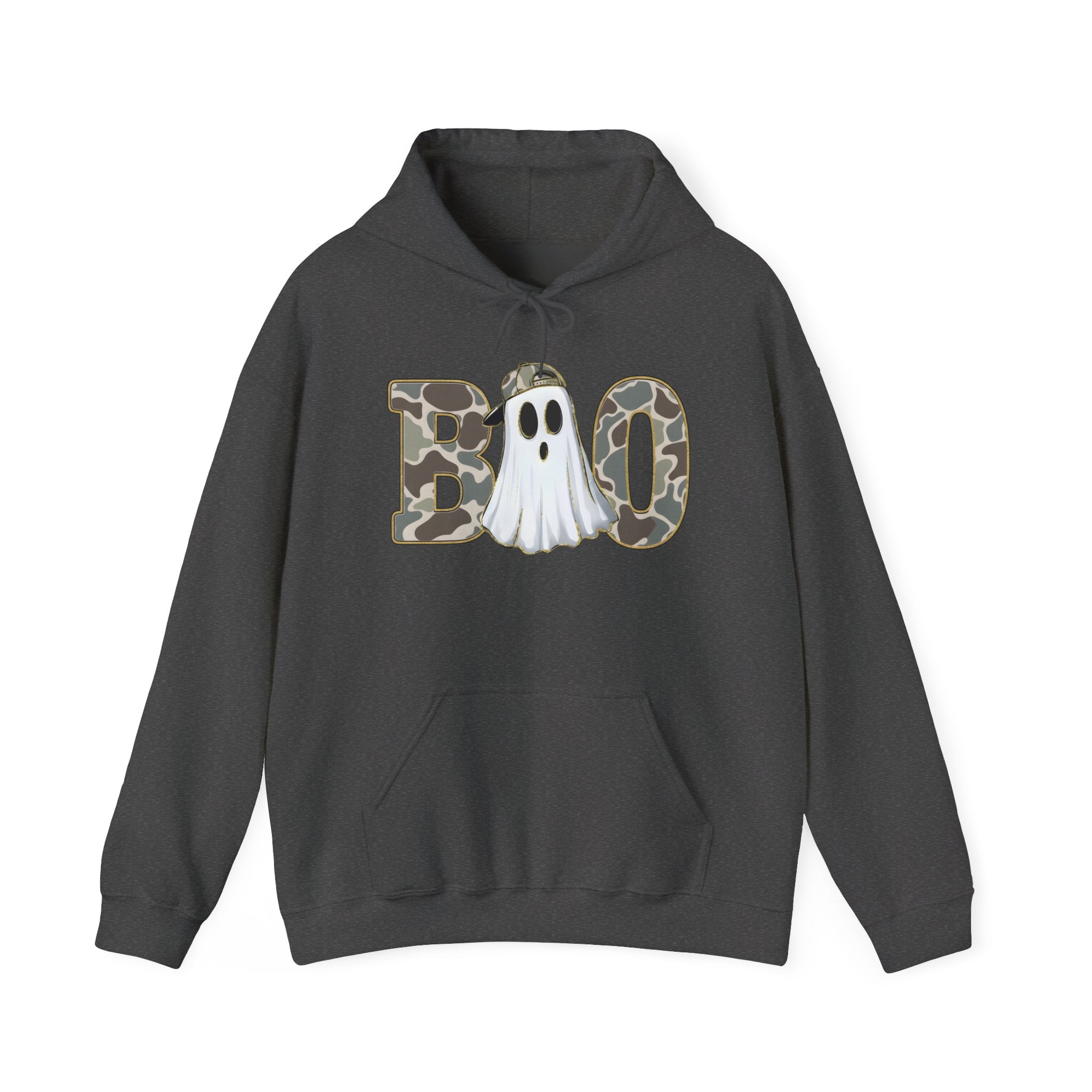 BOO Ghost Camo Hoodie Printify