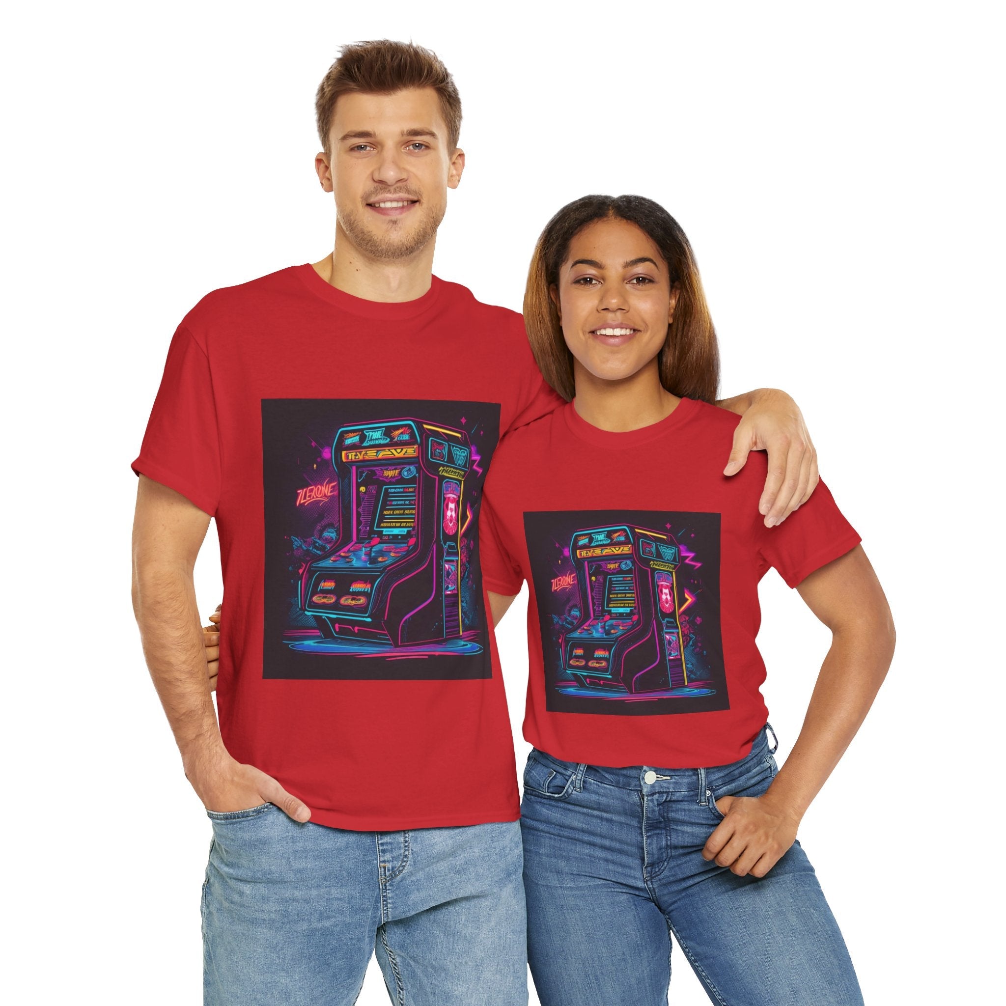 Retro Arcade Vintage Gaming T- Shirt Printify