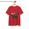 Festive Cat Christmas T-Shirt Printify