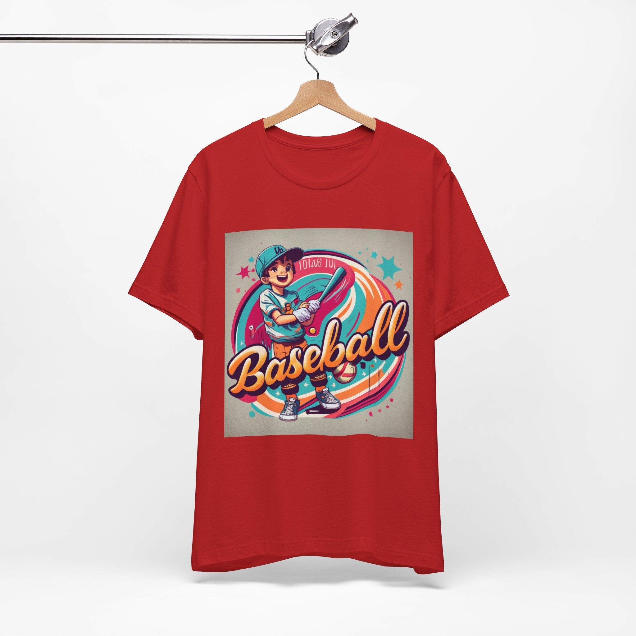 Baseball Vintage Style Graphic T- Shirt Printify